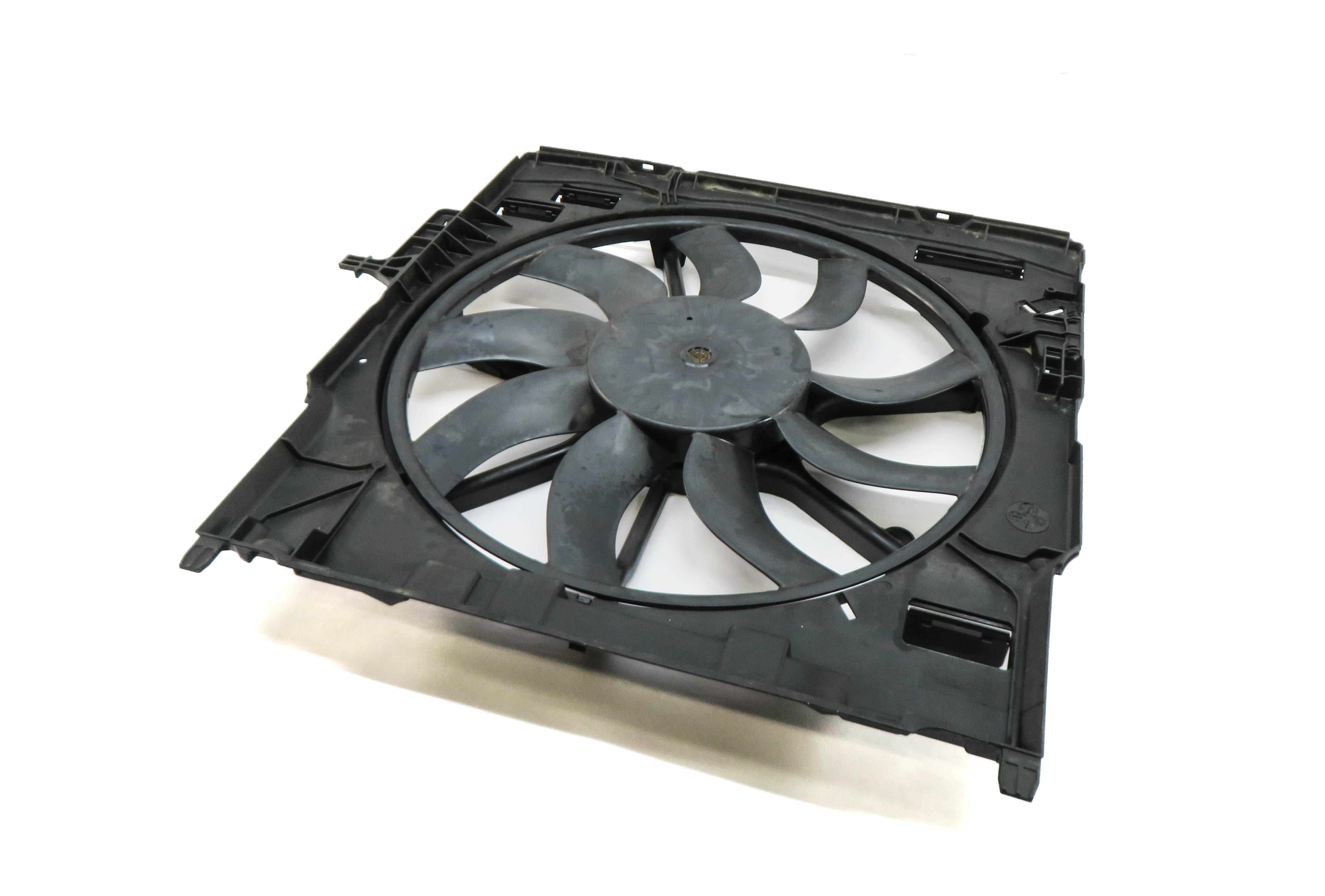 2009-2014 BMW X5 X6 (E70 E71) 3.0L N55 TURBO / 3.0L DIESEL COOLING FAN 850 WATT — exact item pictured