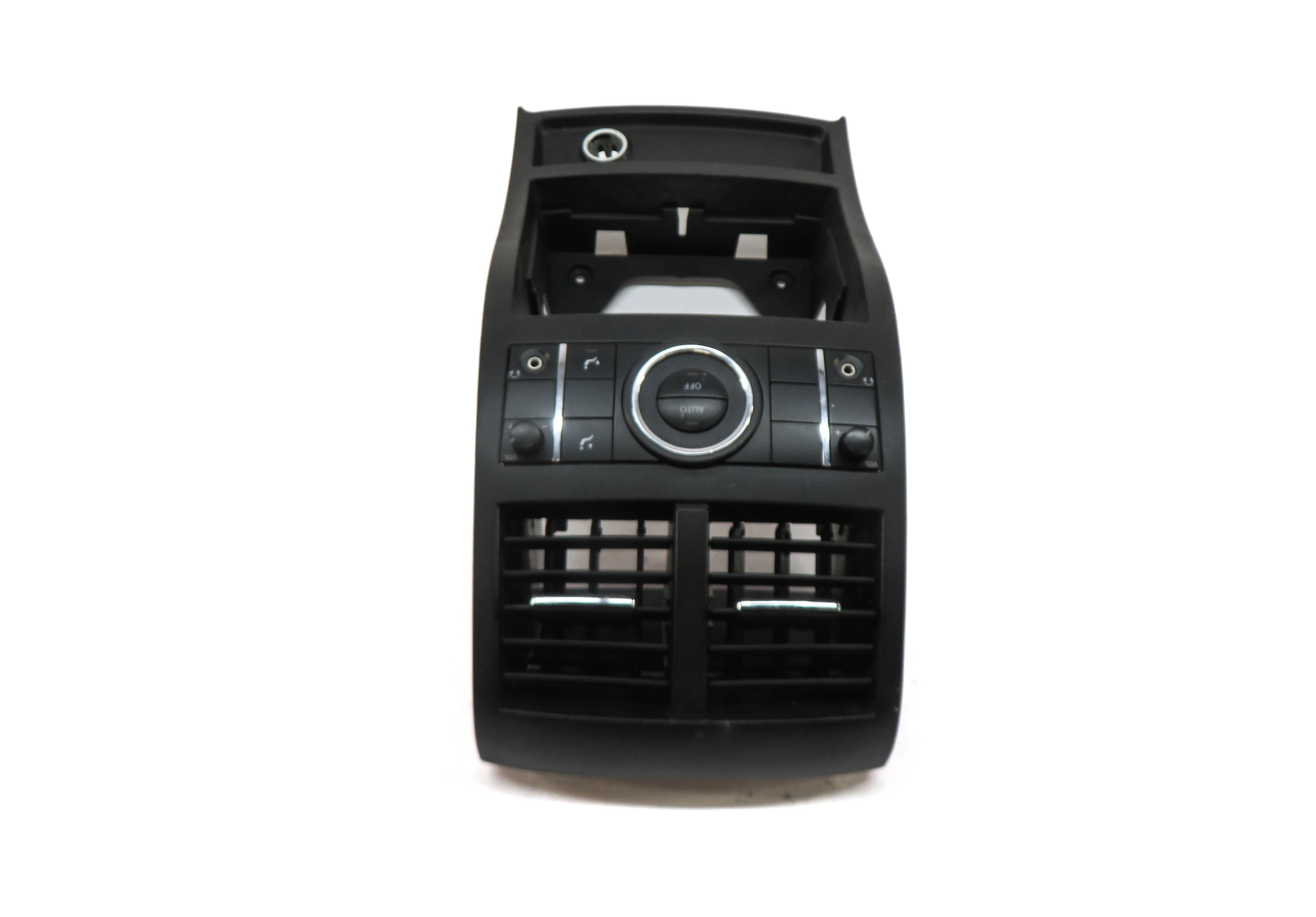 2008 MERCEDES GL450 (X164) REAR CENTER CONSOLE HEATER CONTROL w/ TRIM (BLACK) — exact item pictured