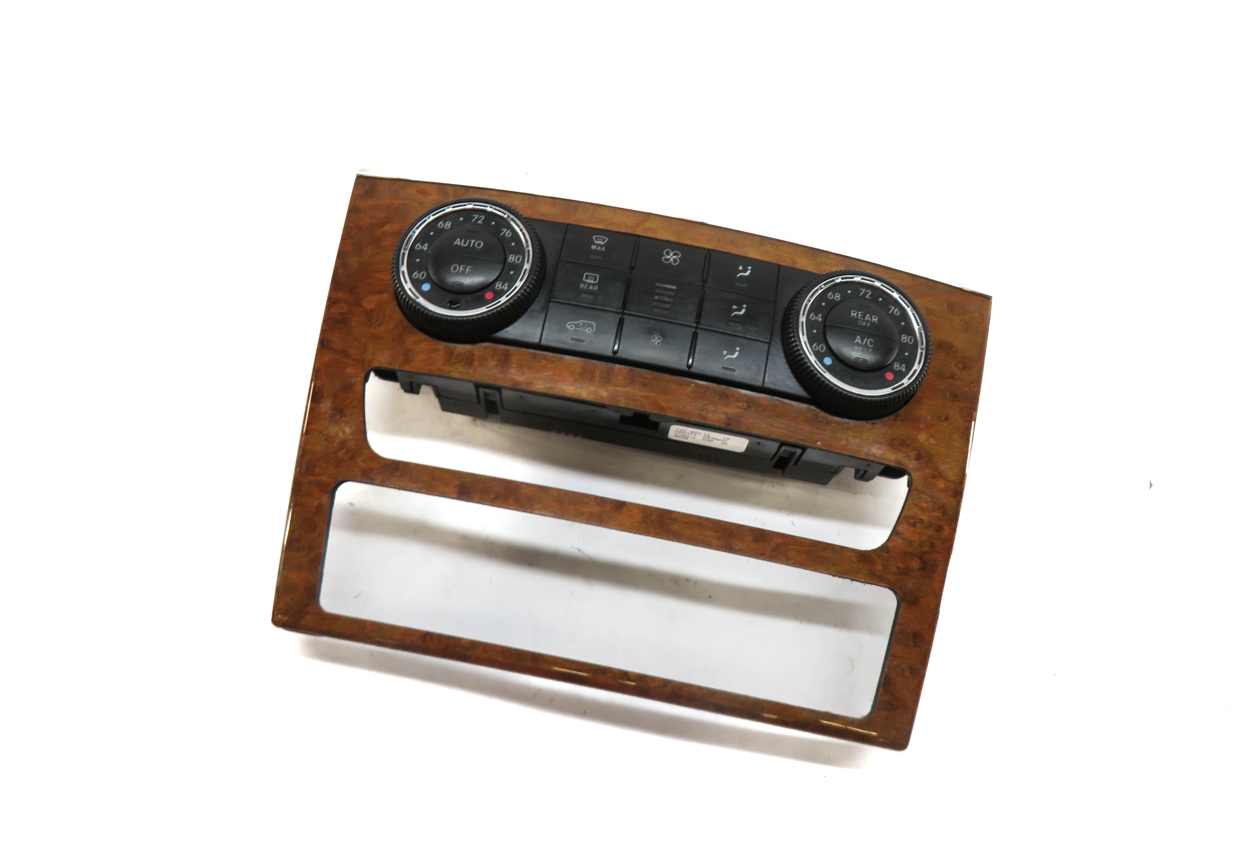 2007-2008 MERCEDES GL CLASS (X164) FRONT HEATER A/C TEMPERATURE CLIMATE CONTROL — exact item pictured