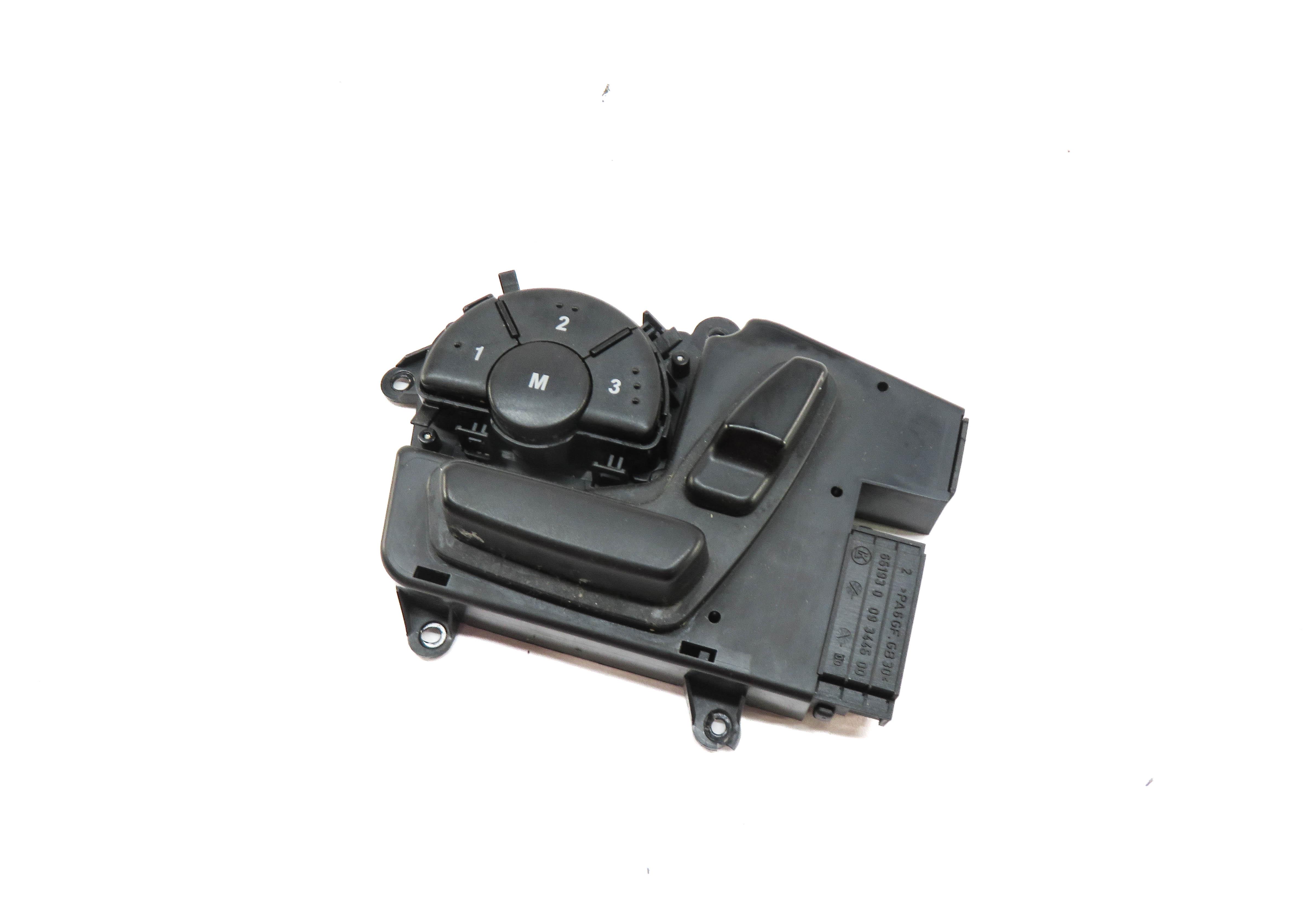 2008 MERCEDES GL450 (X164) LEFT FRONT DRIVER MEMORY SEAT CONTROL SWITCH — exact item pictured