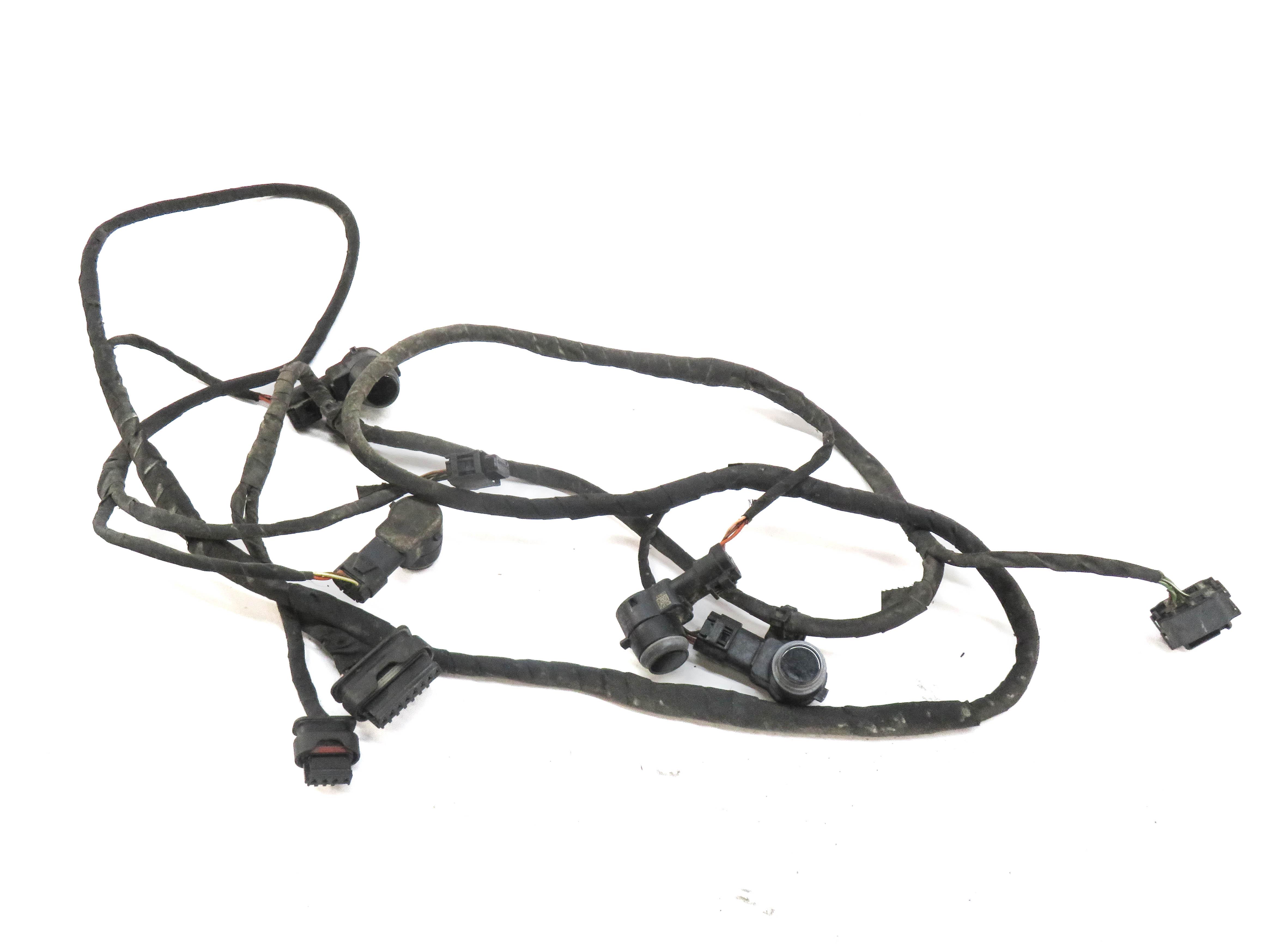 2014 MERCEDES ML350 W166 REAR PARK ASSIST PDC SENSOR SET 4 (OBSIDIAN BLACK 197U) — exact item pictured