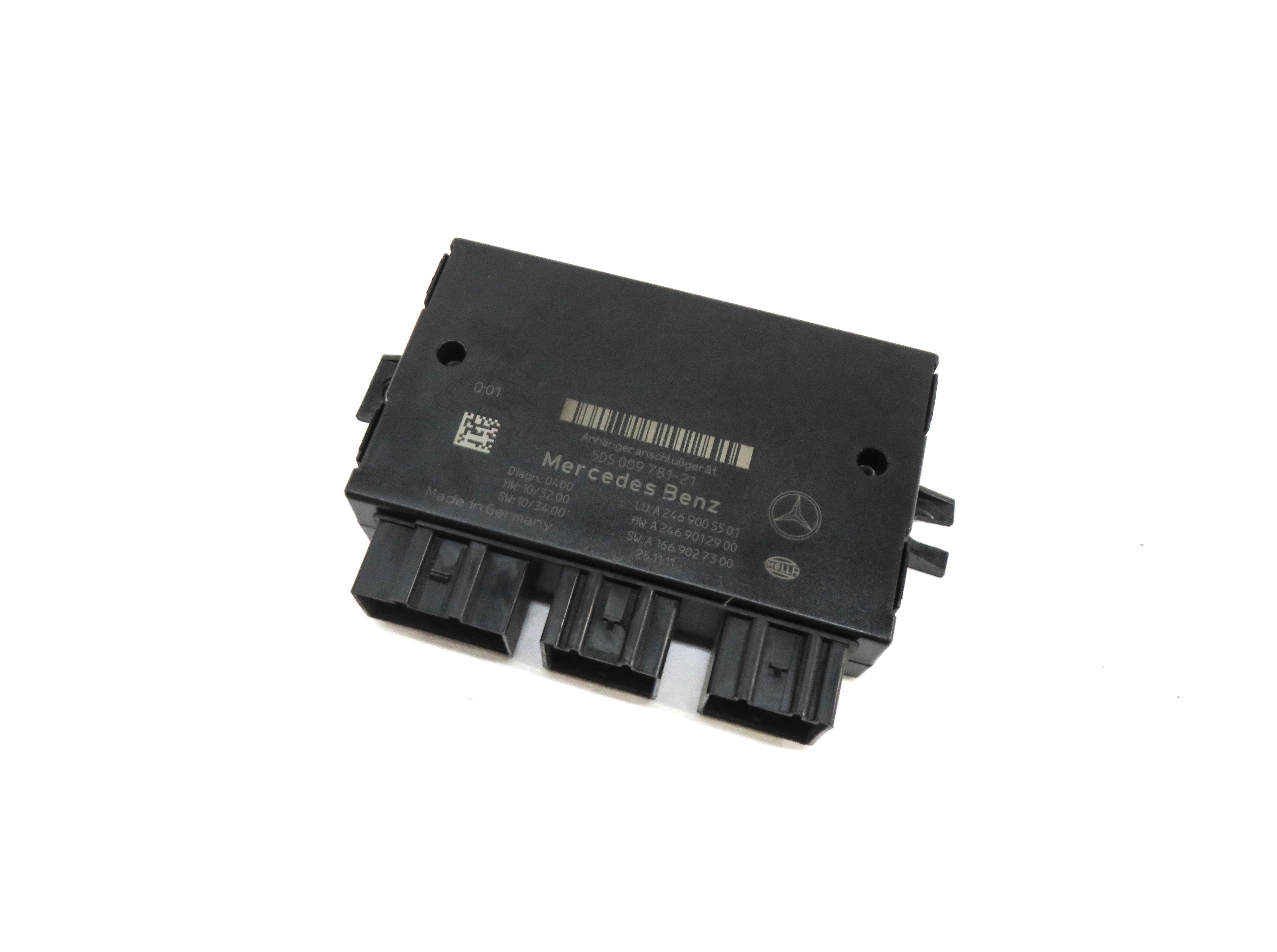 12-17 MERCEDES B250 G550 GL350 GL550 ML350 ML550 (W166 W246 X166) TOWING MODULE — exact item pictured
