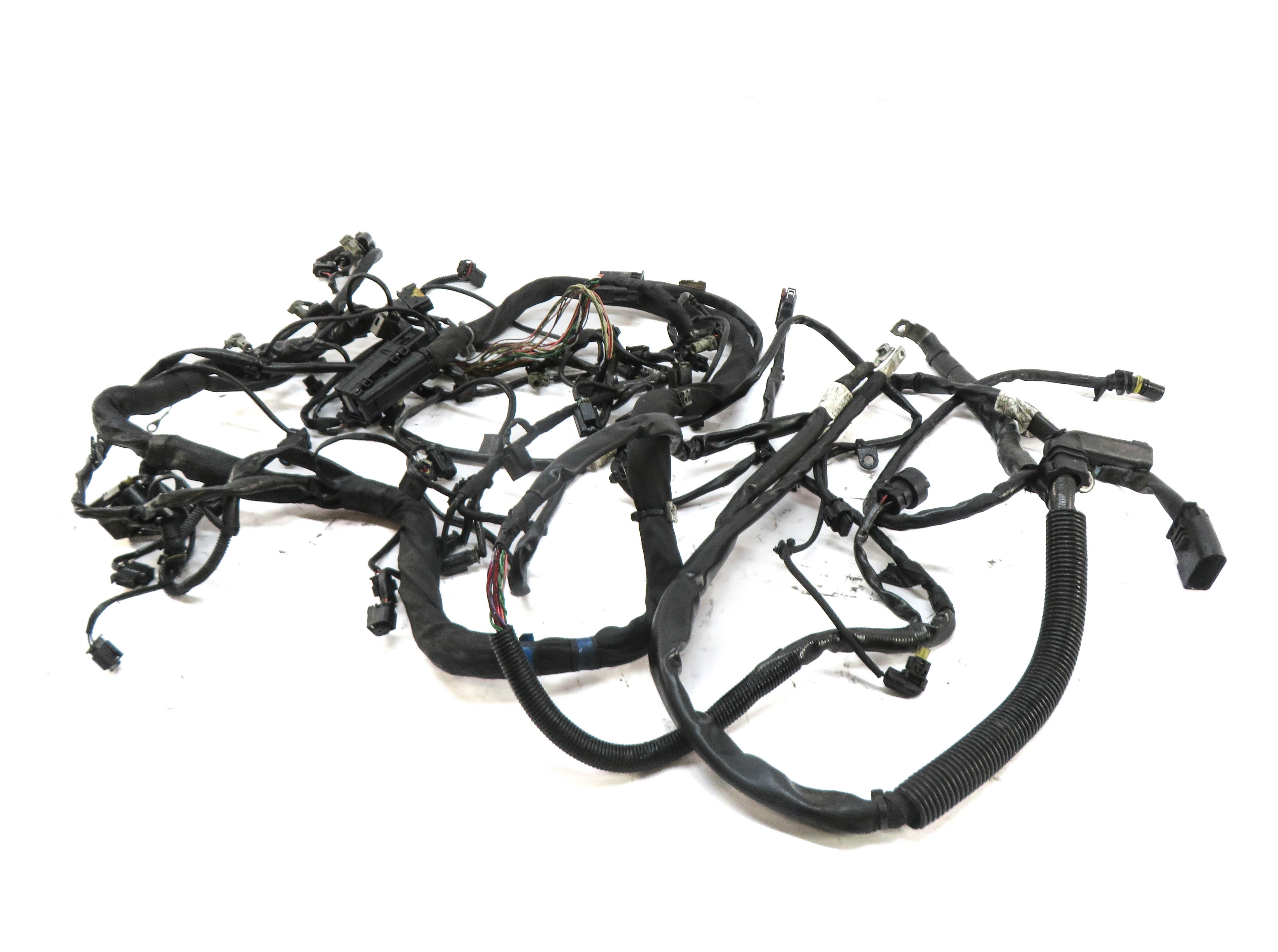 2014 MERCEDES ML350 (W166) 3.0L DIESEL OM642 AUTO HALOGEN ENGINE WIRING HARNESS — exact item pictured
