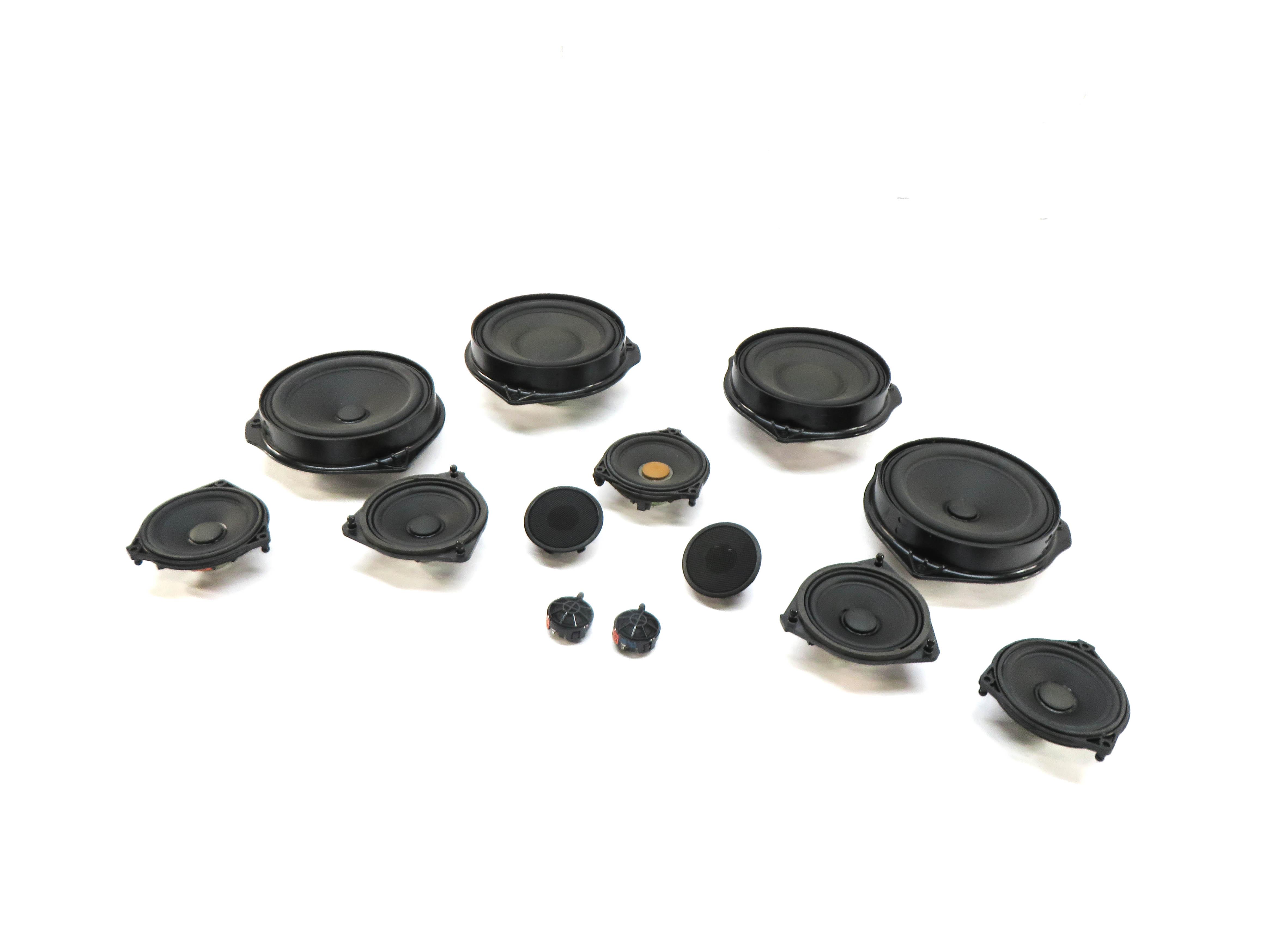 2014 MERCEDES ML350 (W166) RADIO FRONT LEFT REAR RIGHT LOGIC 7 SPEAKER SET 13 — exact item pictured