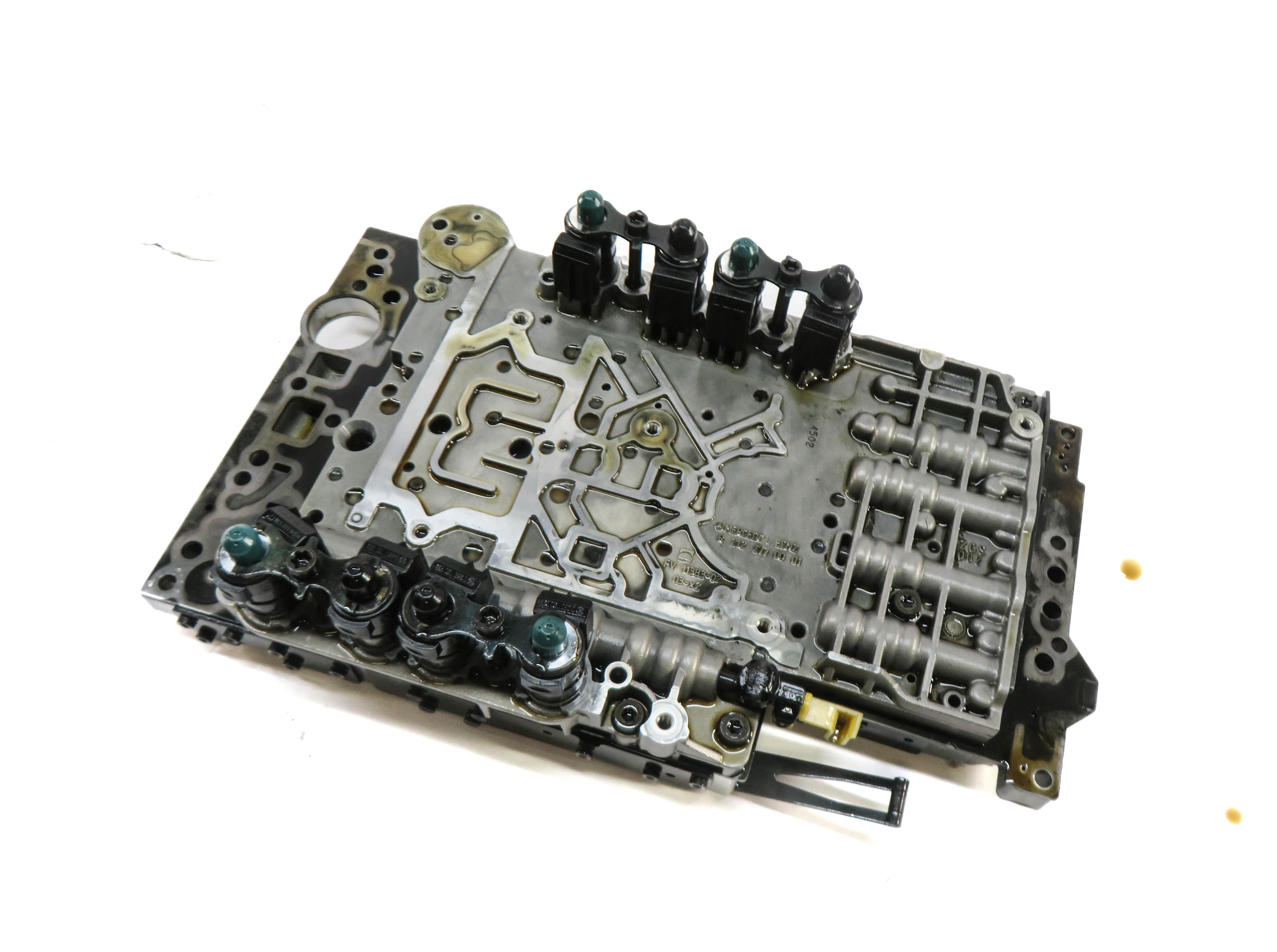 2012-2013 MERCEDES GL350 ML350 (W166 X166) DIESEL TRANSMISSION VALVE BODY BLOCK — exact item pictured