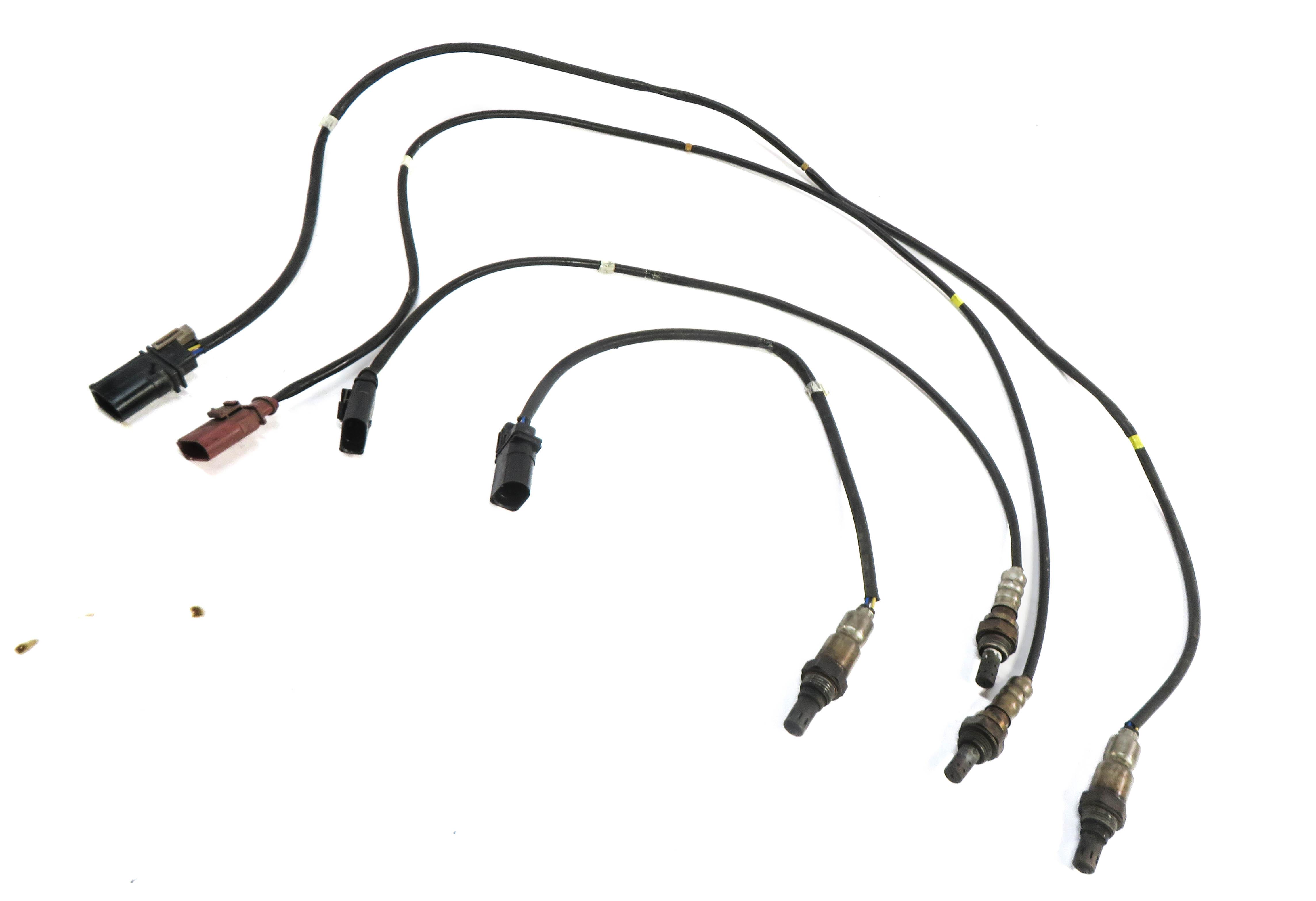 2014 AUDI Q7 (4L) 3.0L CTWB PRE POST CAT O2 OXYGEN LAMBDA PROBE SENSOR SET-4 — exact item pictured