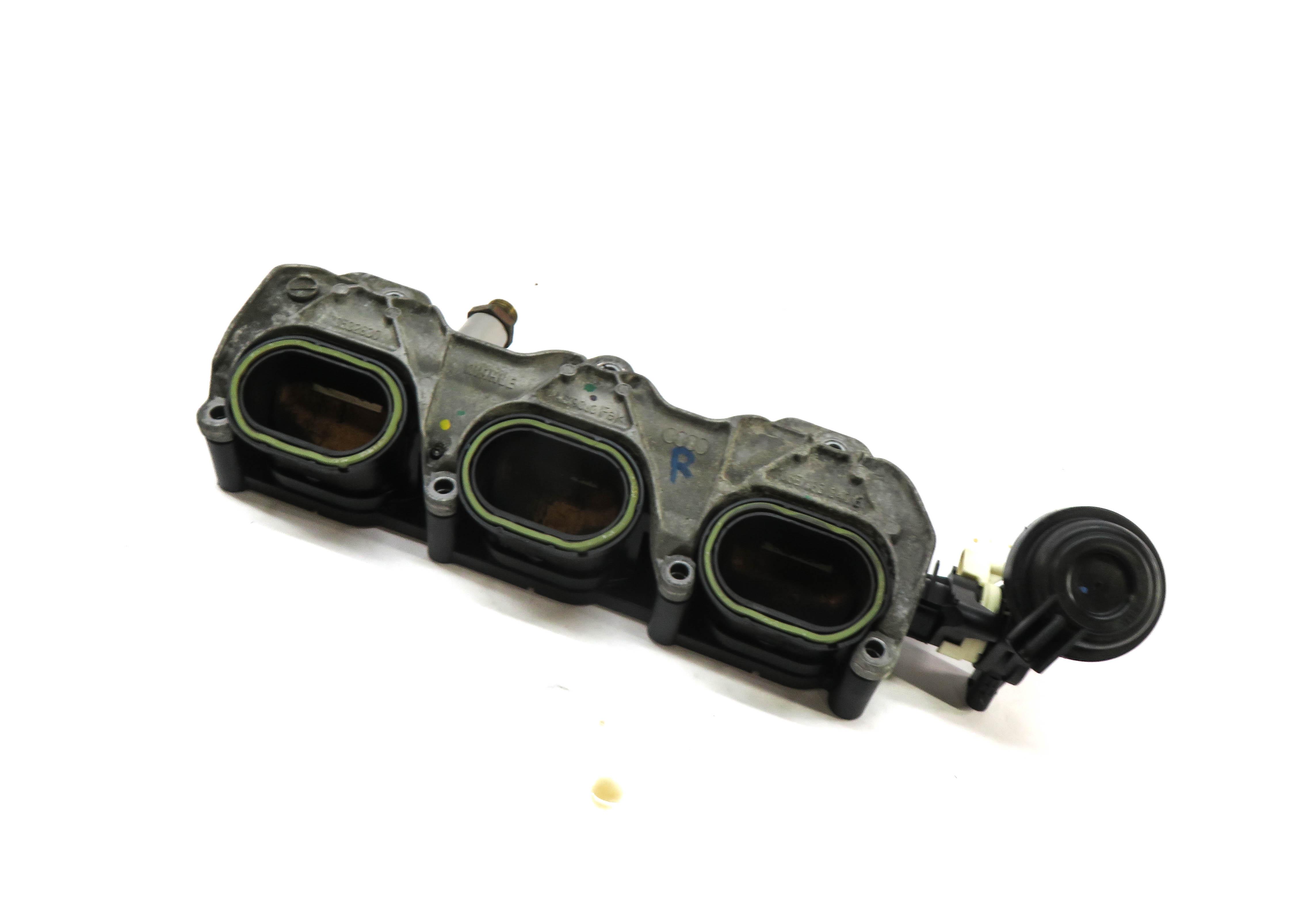 2014 AUDI Q7 (4L) 3.0L CTWB ENGINE RIGHT LOWER INTAKE MANIFOLD DIFFUSER RAIL — exact item pictured