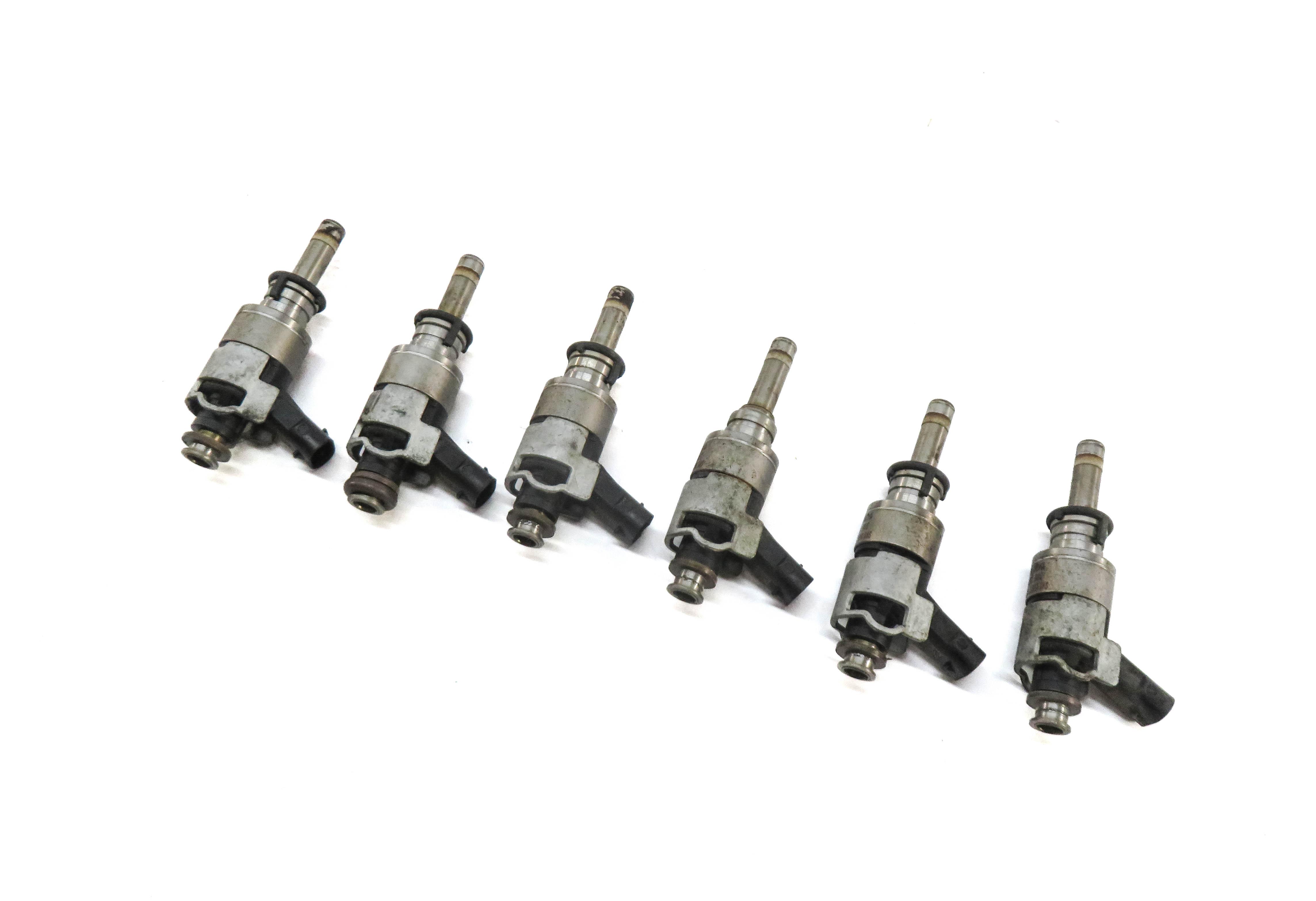 2011-2015 AUDI A6 A7 A8 Q5 Q7 S4 S5 (C7 D4 4L B8 8R 8T) 3.0L FUEL INJECTOR SET — exact item pictured