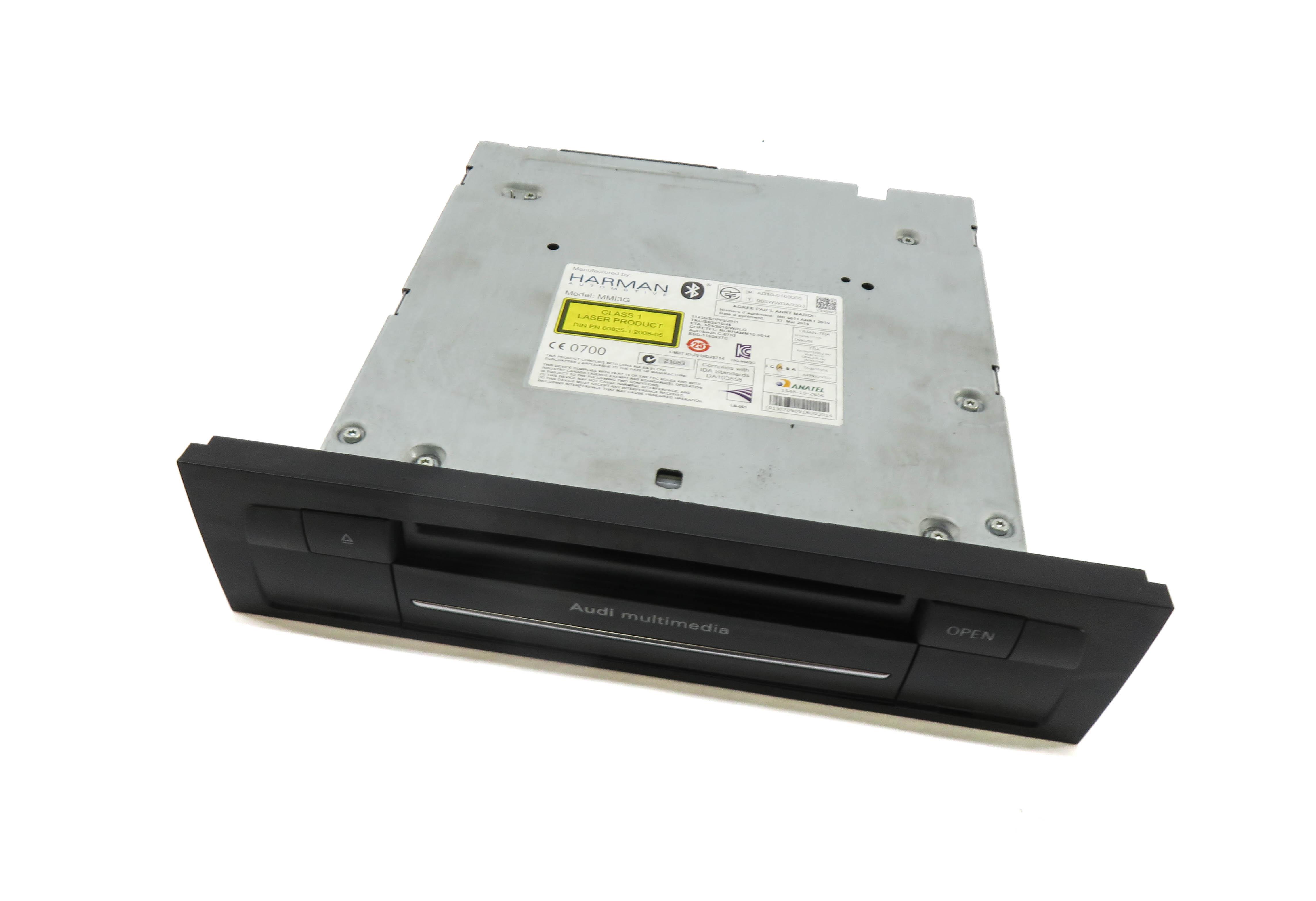 2013-2015 AUDI Q7 (4L) MMI RADIO STEREO MULTIMEDIA SIM SD MEDIA DVD CD PLAYER — exact item pictured