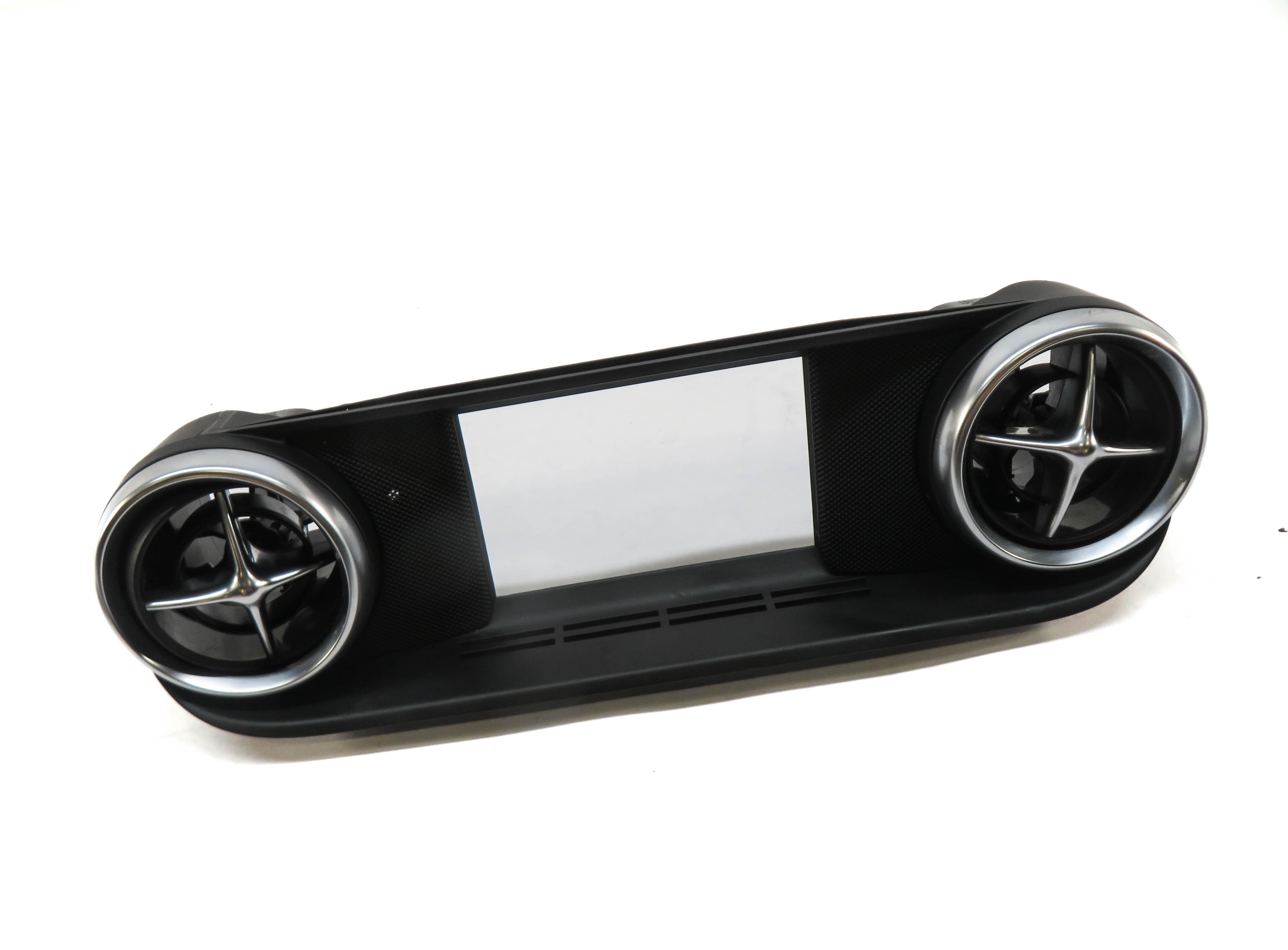 2016 MERCEDES SLK300 (R172) CENTER DASH HEATER A/C AIR VENT SET w/ TRIM — exact item pictured