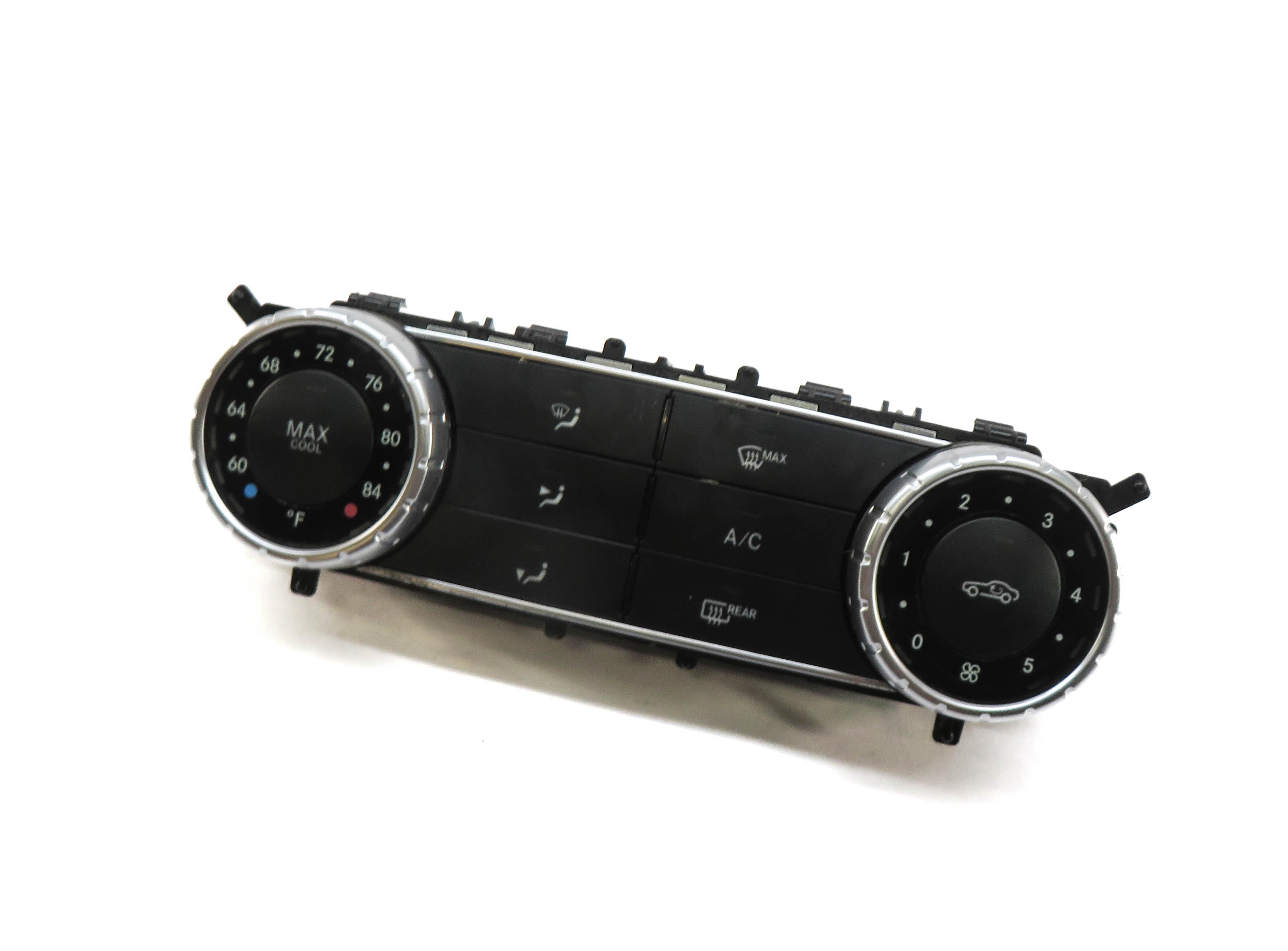 2013-2016 MERCEDES SLK CLASS (R172) HEATER A/C TEMPERATURE CLIMATE CONTROL PANEL — exact item pictured
