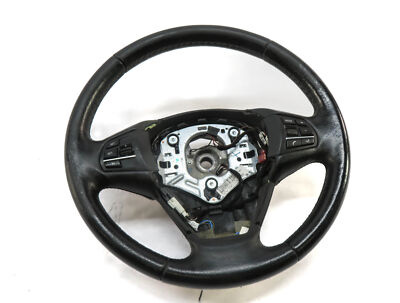 14-18 BMW X5 (F15) 15 X6 (F16) 3 SPOKE STEERING WHEEL WITH SWITCHES (Black) — exact item pictured
