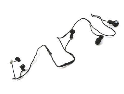 2014 BMW X5 (F15) REAR PARKING DISTANCE PDC SENSOR SET 4 w/ HARNESS (Brown) — exact item pictured