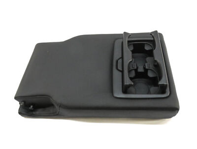 2014 BMW X5 (F15) REAR 2ND ROW SEAT ARM REST AND CUP HOLDER (Black) — exact item pictured