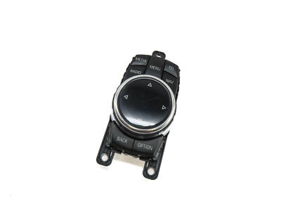 2014 BMW X5 (F15) I-DRIVE NAVIGATION RADIO STEREO INFORMATION CONTROL KNOB — exact item pictured