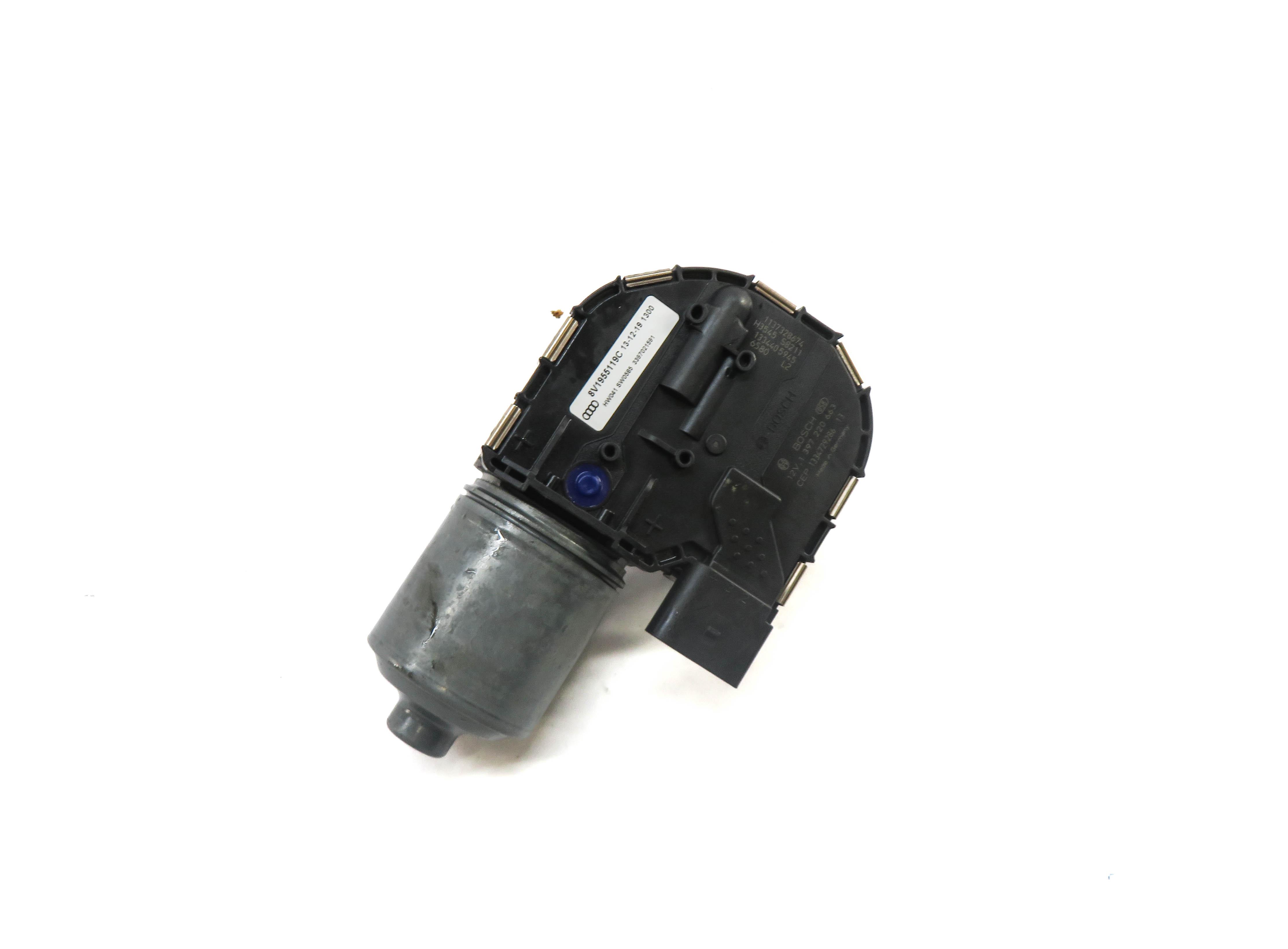 2015-2018 AUDI A3 S3 RS3 (8V) SEDAN / CONVERTIBLE - FRONT WINDSHIELD WIPER MOTOR — exact item pictured