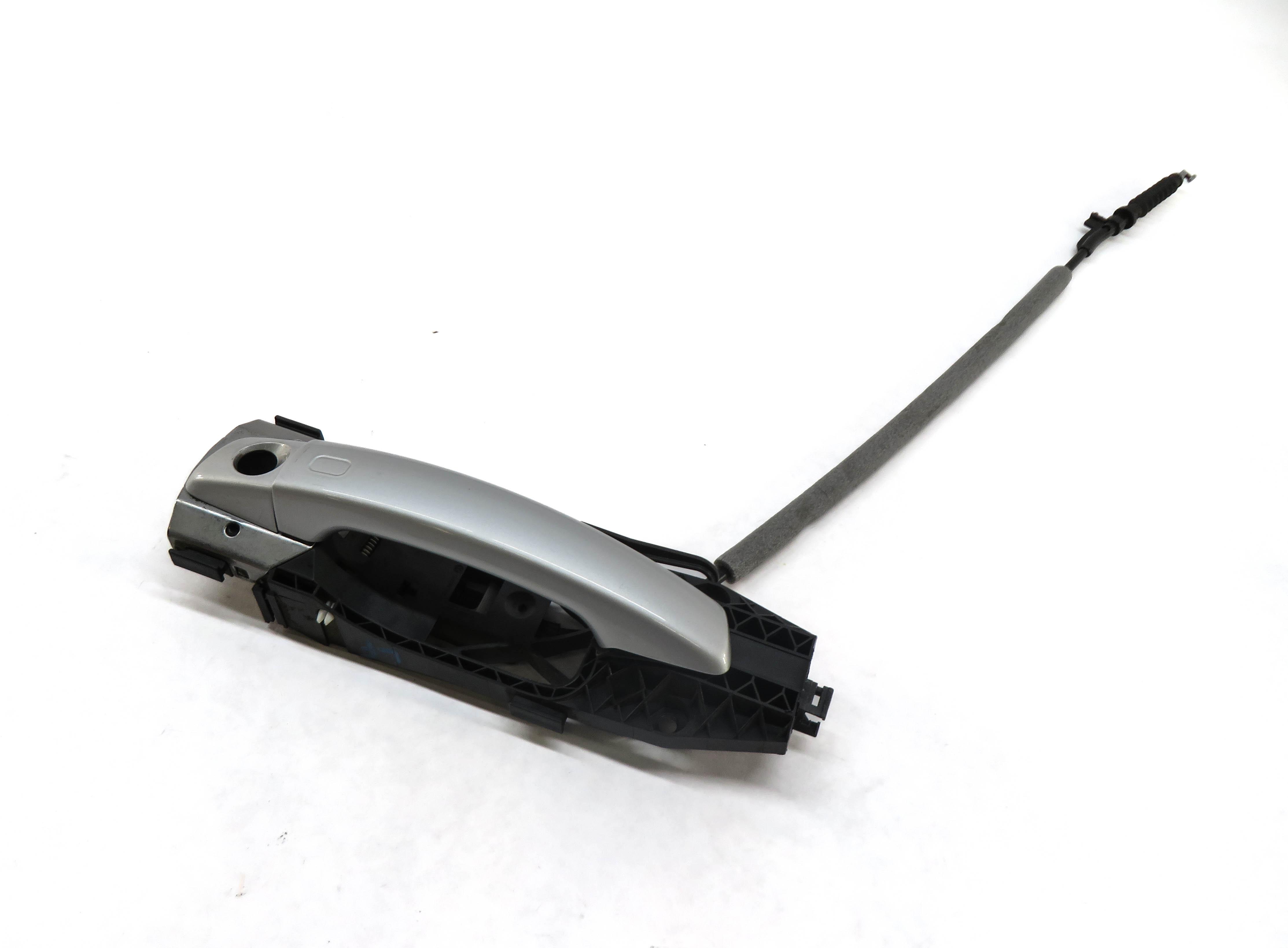 2015-2018 AUDI TT (MK3) LEFT FRONT DRIVER EXTERIOR DOOR HANDLE (ICE SILVER P5) — exact item pictured