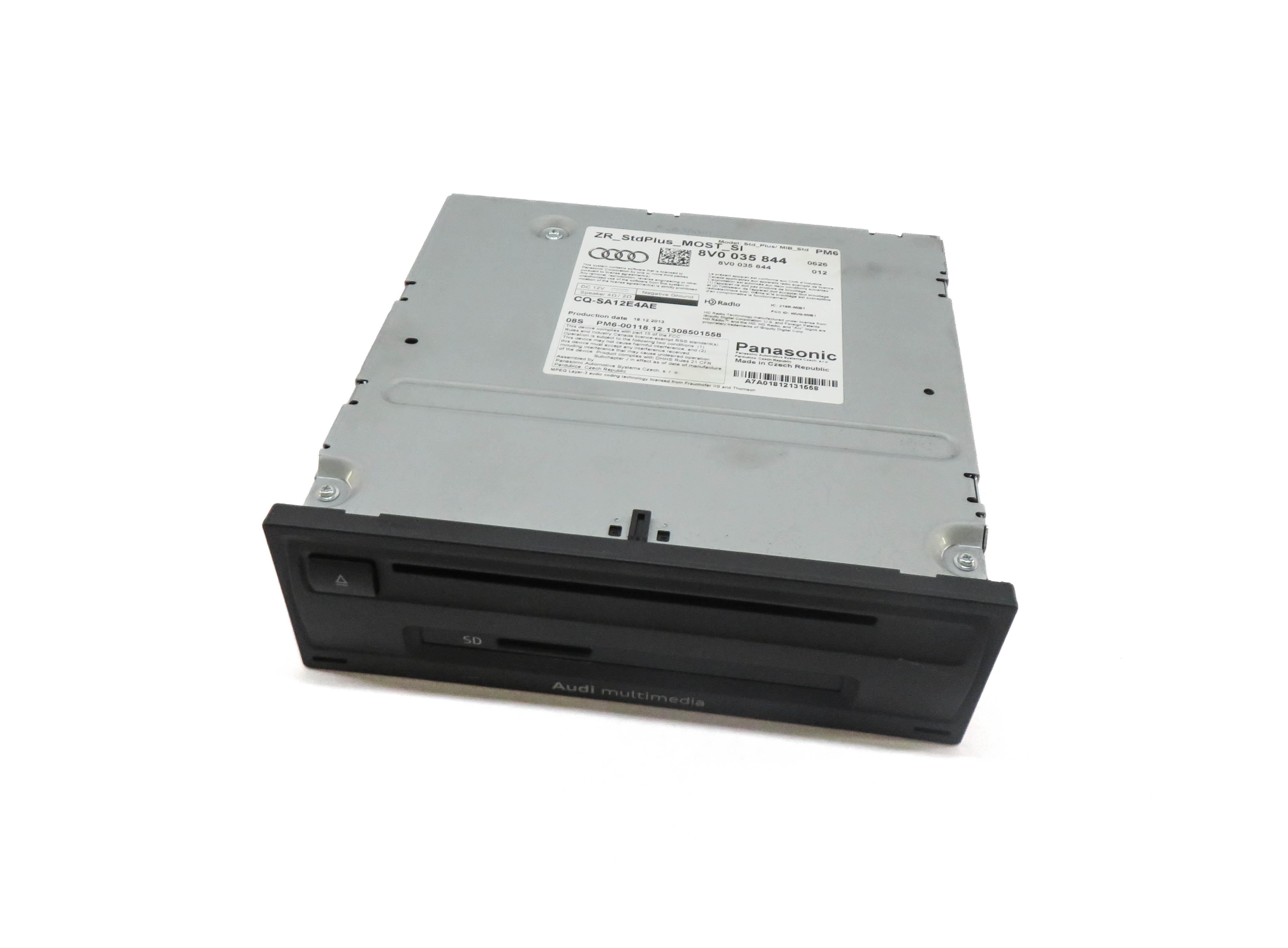 15-18 AUDI A3 S3 (8V) RADIO SD MMI CD PLAYER STEREO RECEIVER (AUDI MULTIMEDIA) — exact item pictured