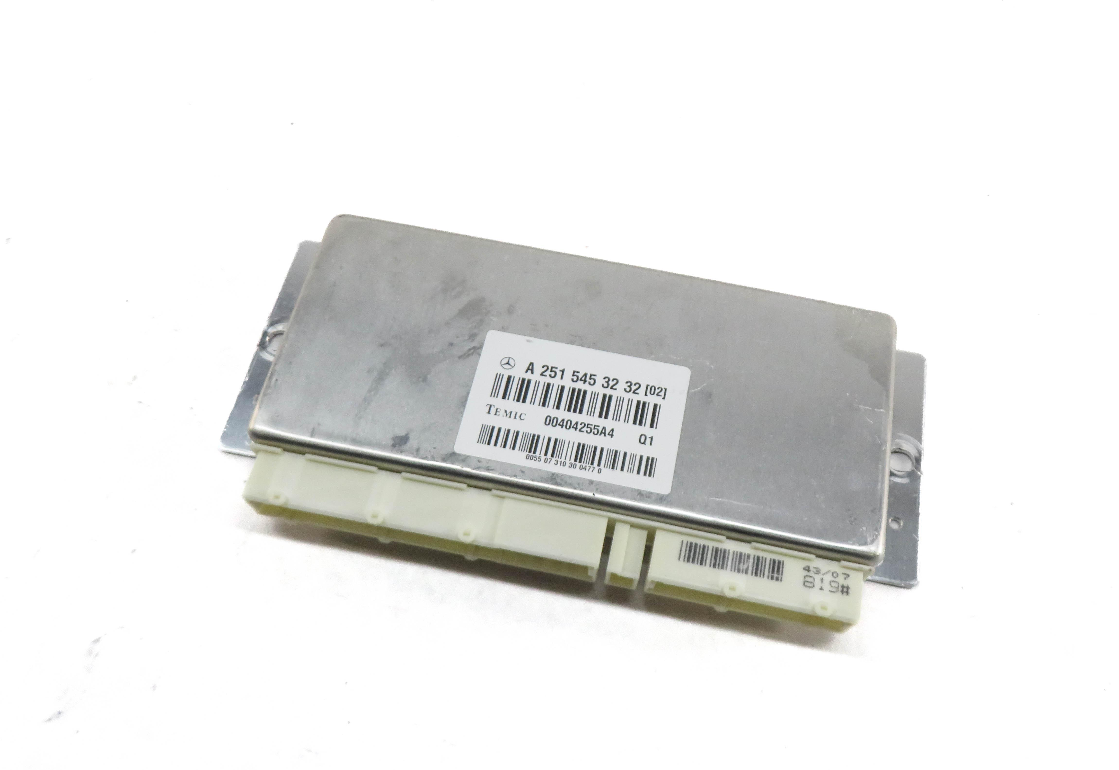 2006-2011 MERCEDES BENZ GL ML CLASS (W164 X164) AIR SUSPENSION CONTROL MODULE — exact item pictured