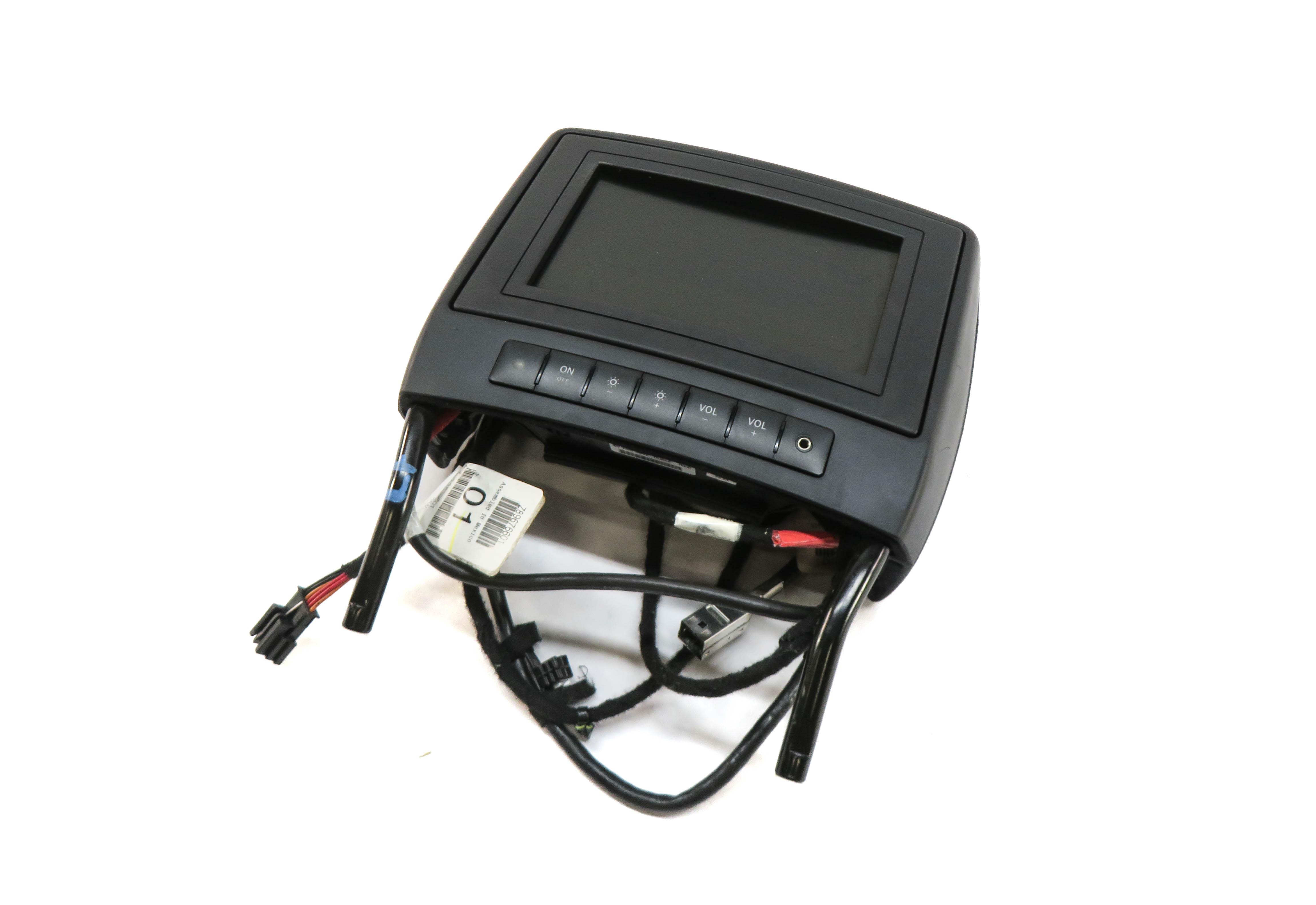 2006-2008 MERCEDES GL ML R CLASS (W164 W251 X164) HEADREST TV SCREEN (BLACK) — exact item pictured