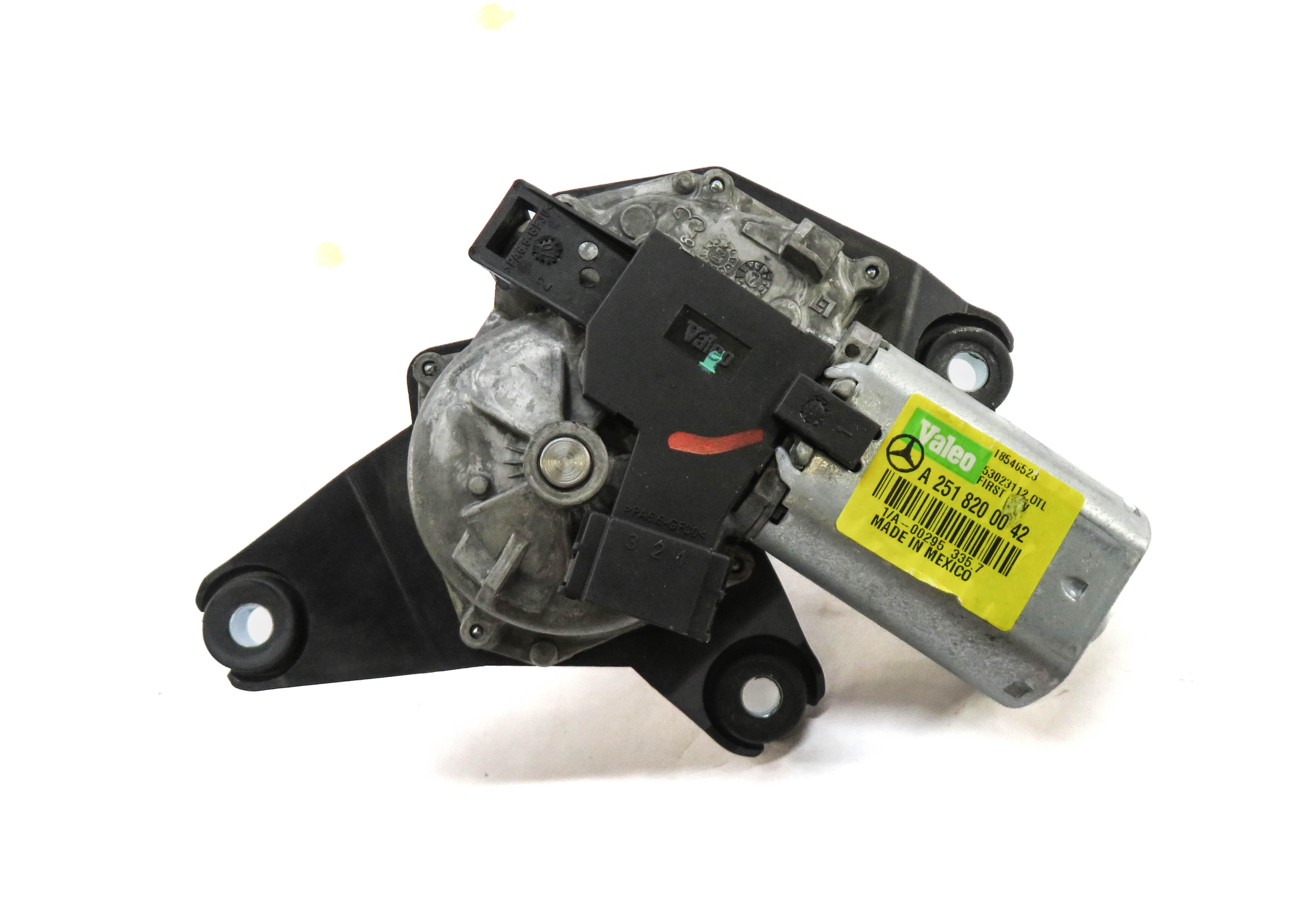 07-17 MERCEDES BENZ GL ML R CLASS (W164 W166 W251 X164 X166) REAR WIPER MOTOR — exact item pictured