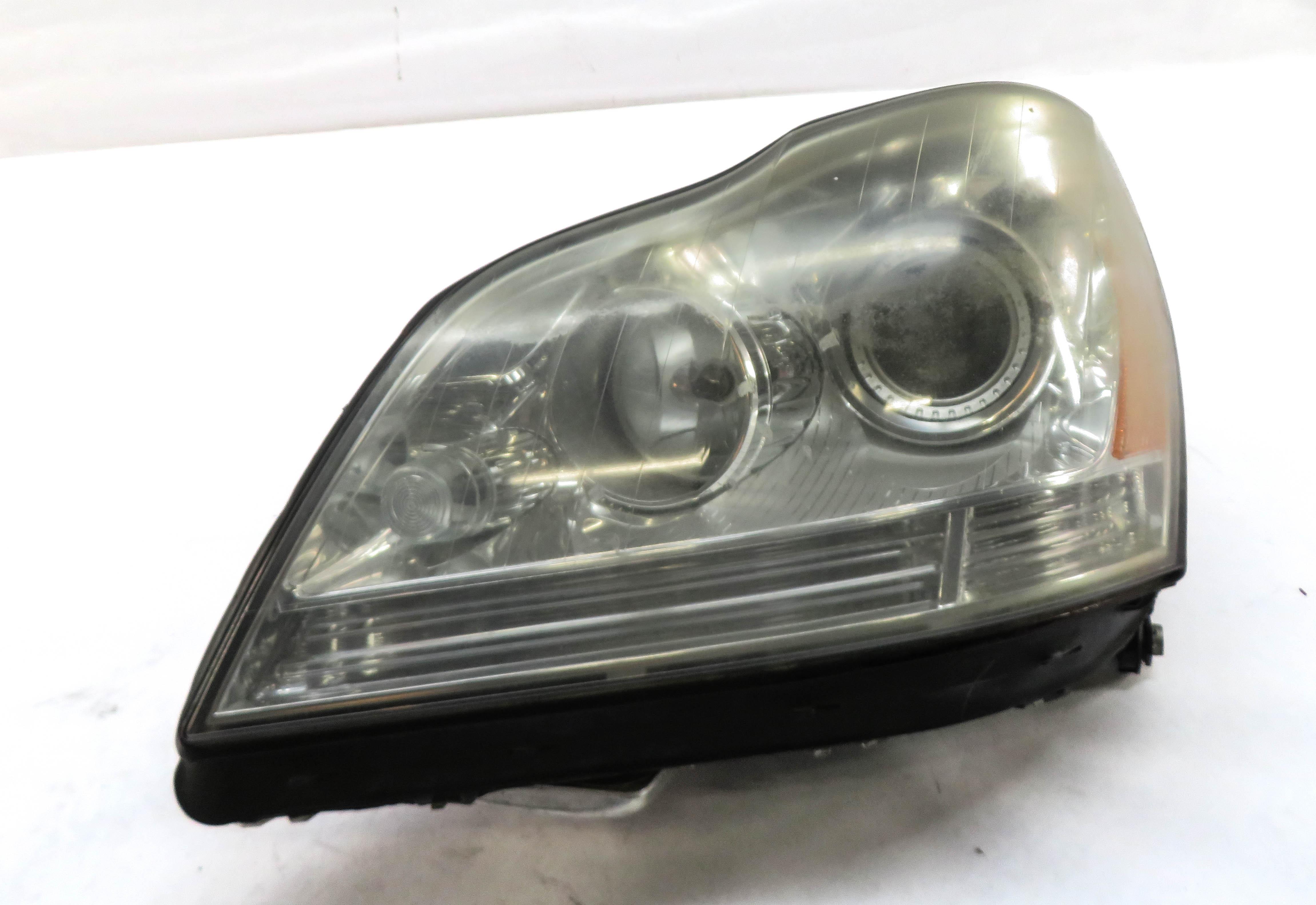 08-09 MERCEDES GL320 GL450 GL550 (X164) LEFT DRIVER XENON HEADLIGHT LIGHT LAMP — exact item pictured