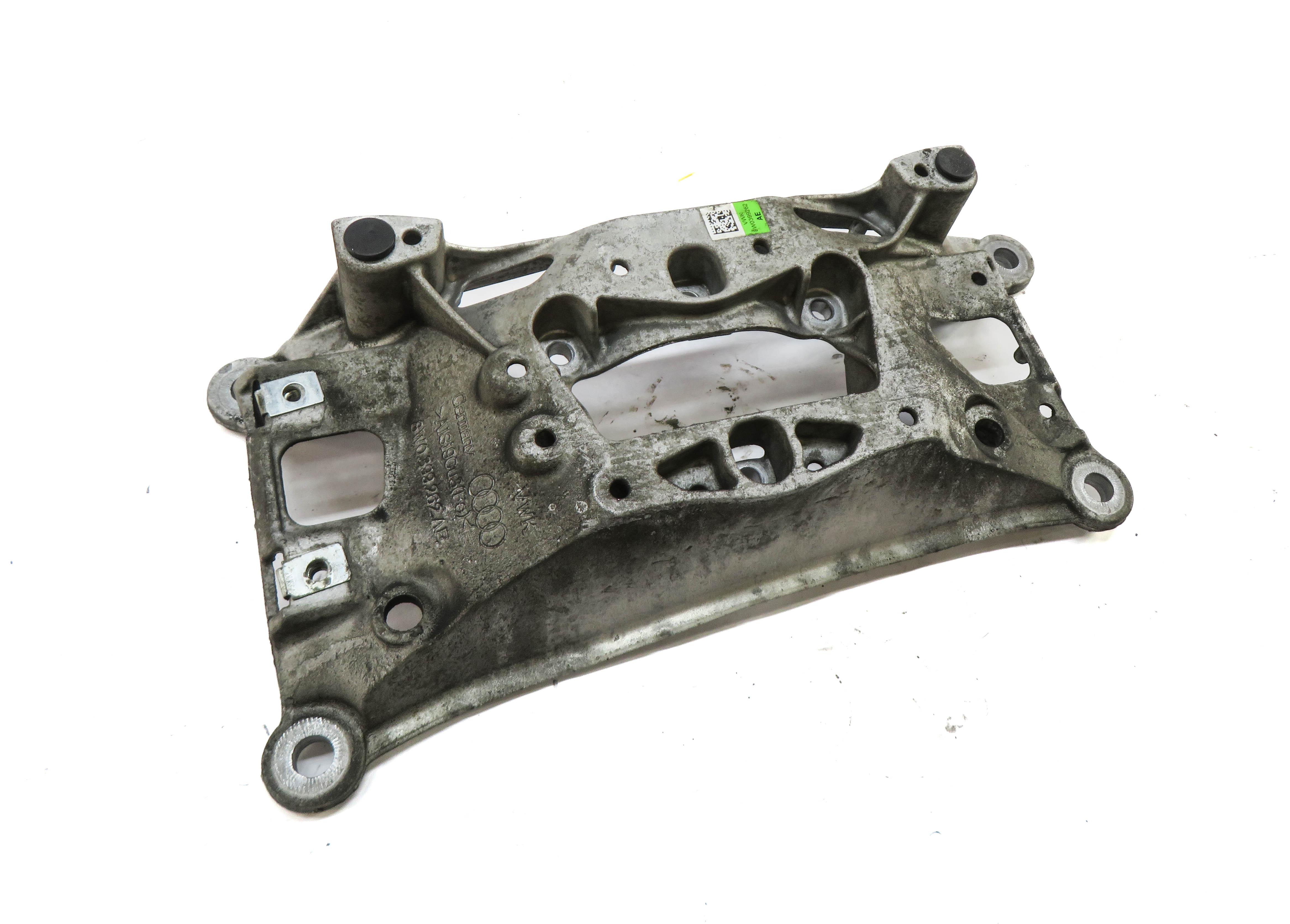 2017 AUDI A4 (B9 8W) 2.0L ENGINE AWD TRANSMISSION CROSSMEMBER SUPPORT BRACKET — exact item pictured