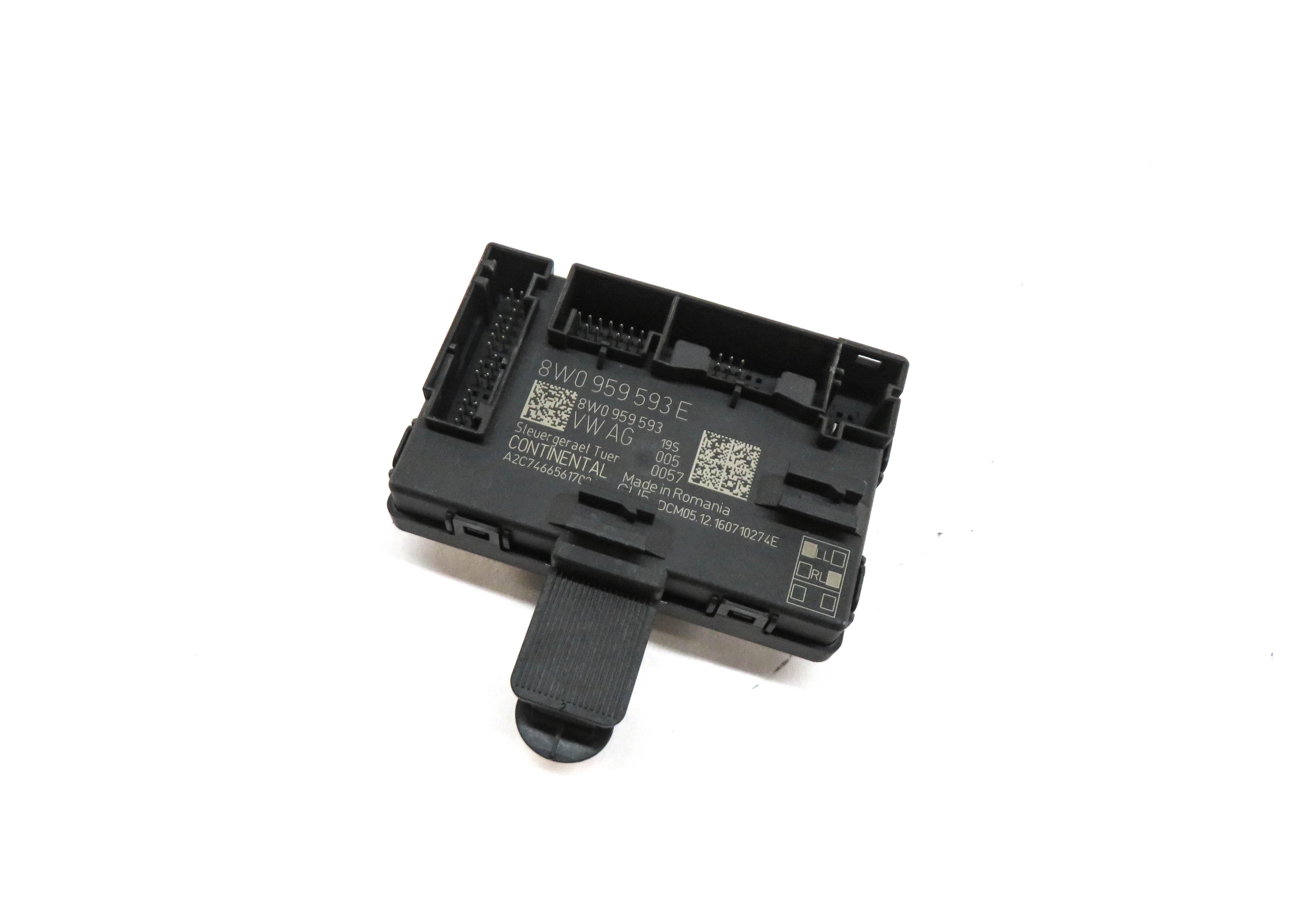 2017 AUDI A4 (B9 8W) LEFT FRONT DRIVER DOOR CONTROL MODULE — exact item pictured