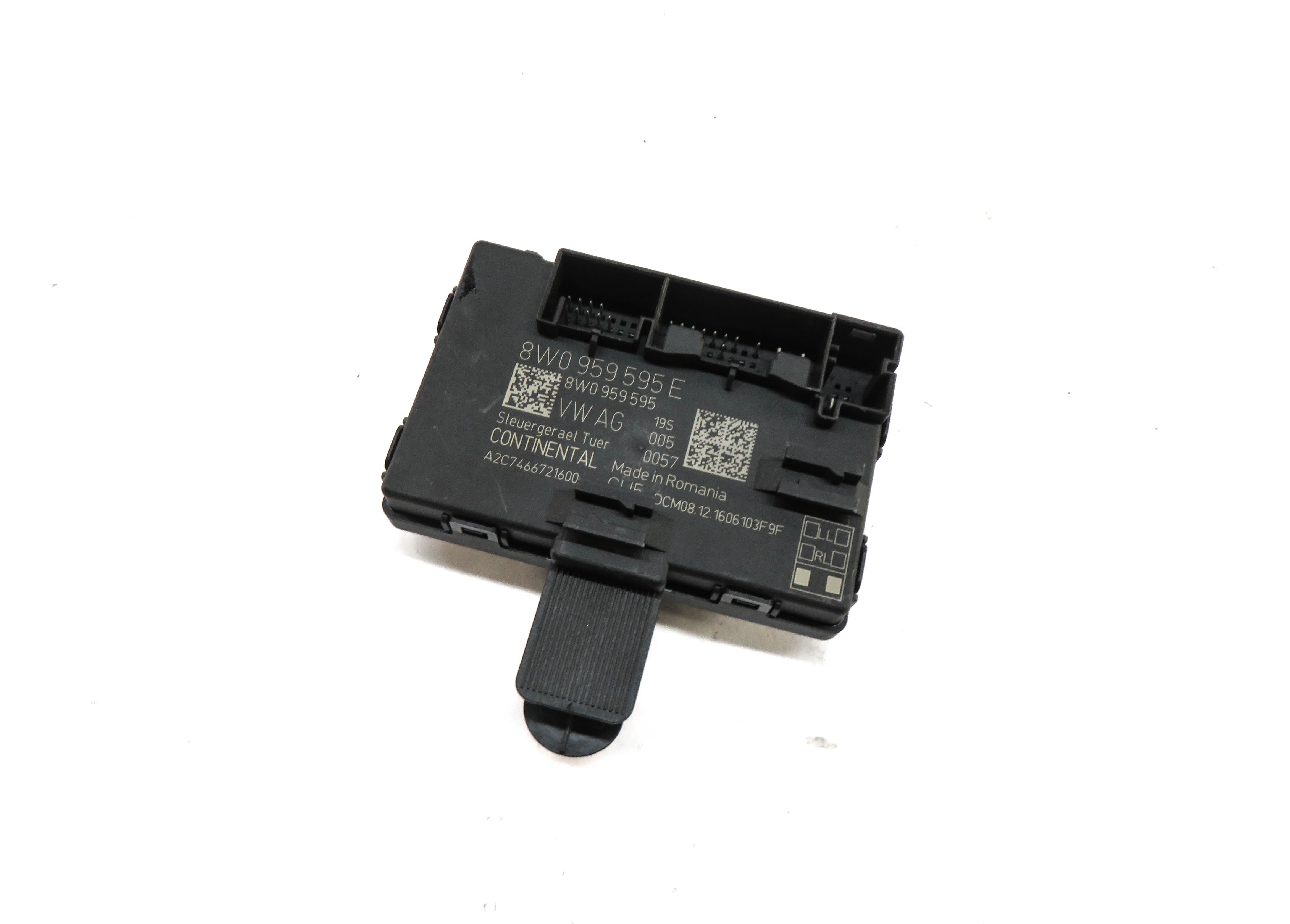 2017 AUDI A4 (B9 8W) RIGHT REAR DOOR CONTROL MODULE — exact item pictured