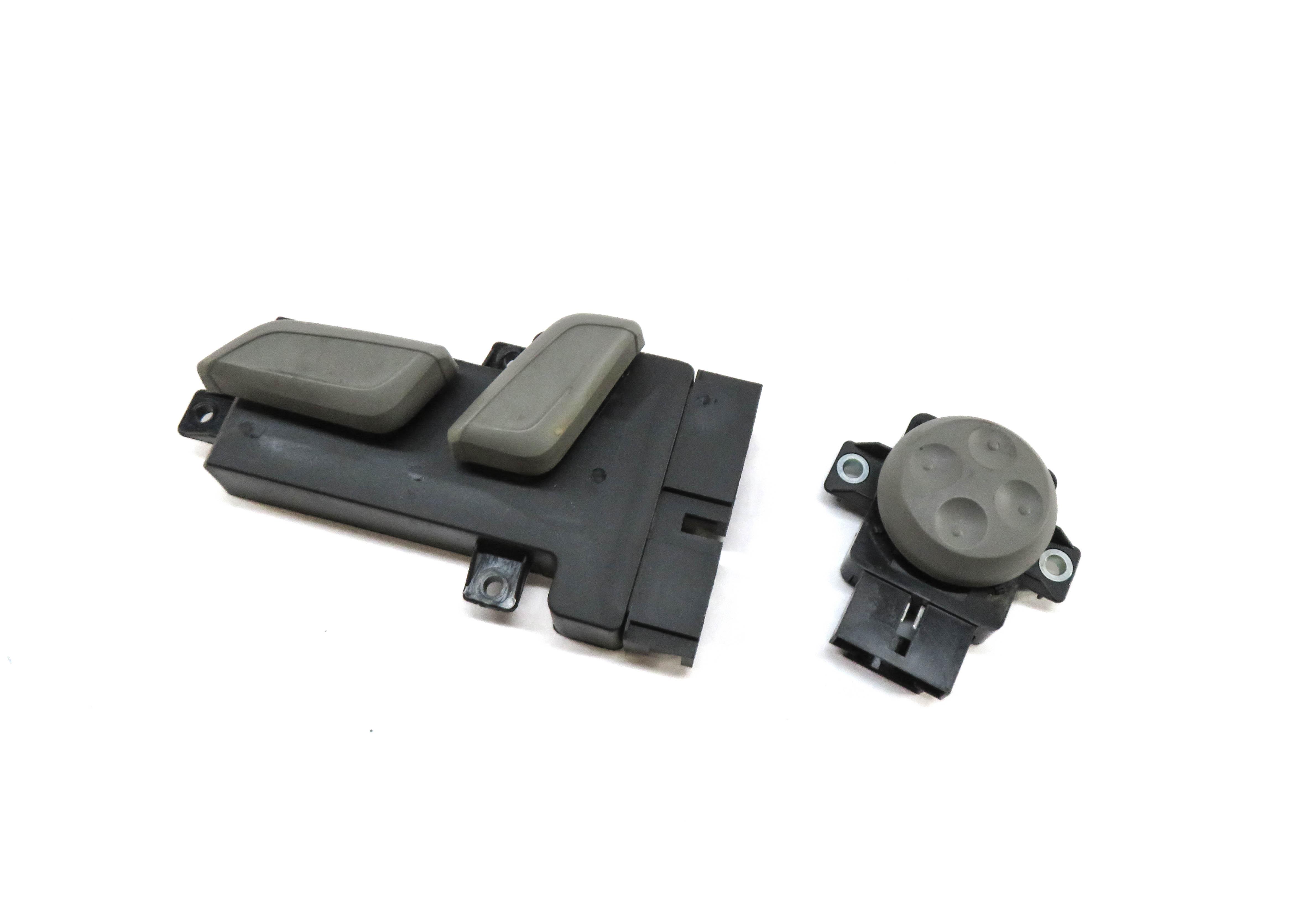 2017 AUDI A4 (B9 8W) LEFT FRONT DRIVER SEAT ADJUST SWITCH BUTTON SET (GRAY) — exact item pictured