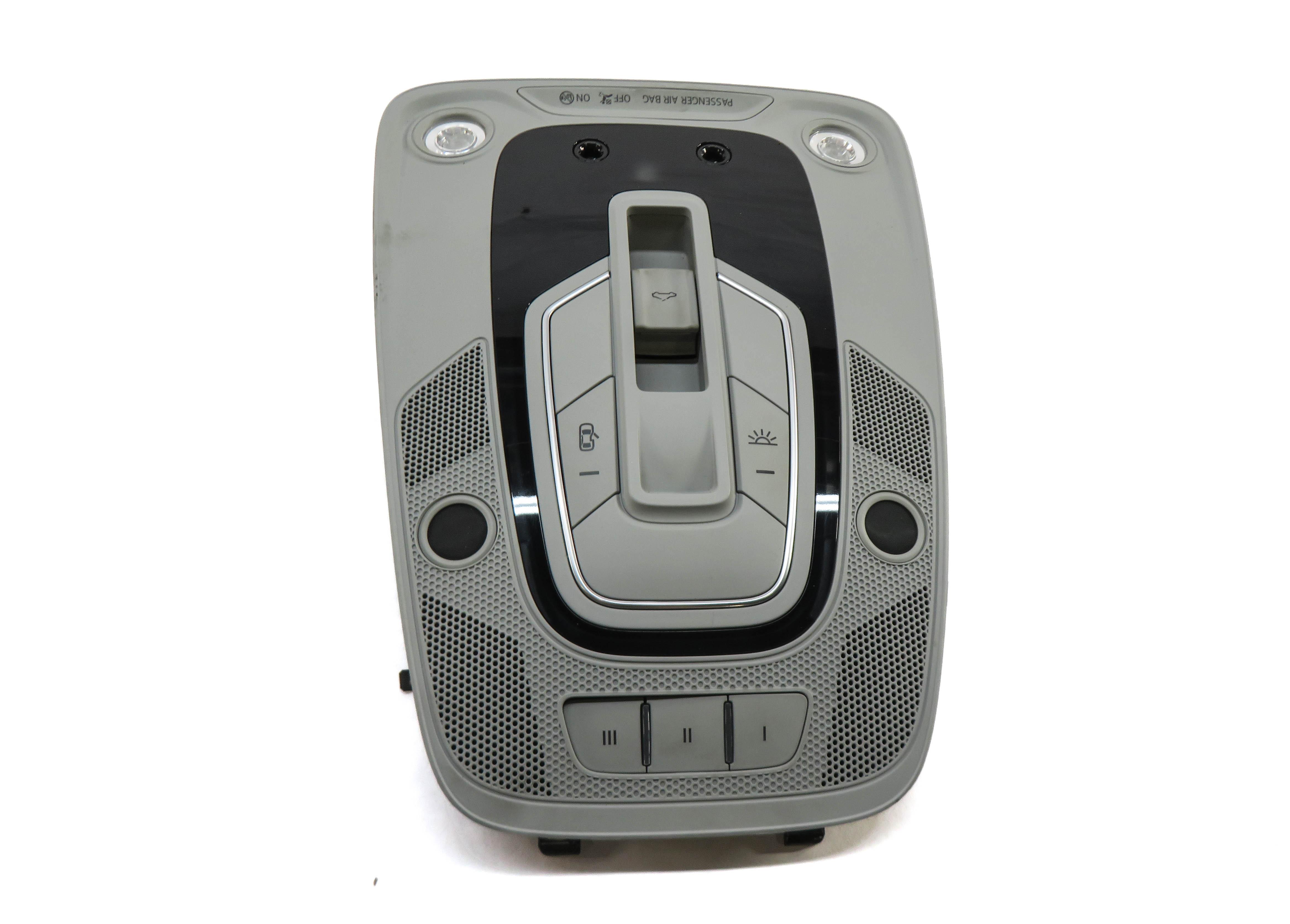 2017 AUDI A4 (B9 8W) FRONT DOMELIGHT MAP READING COURTESY DOME LIGHT LAMP (GRAY) — exact item pictured