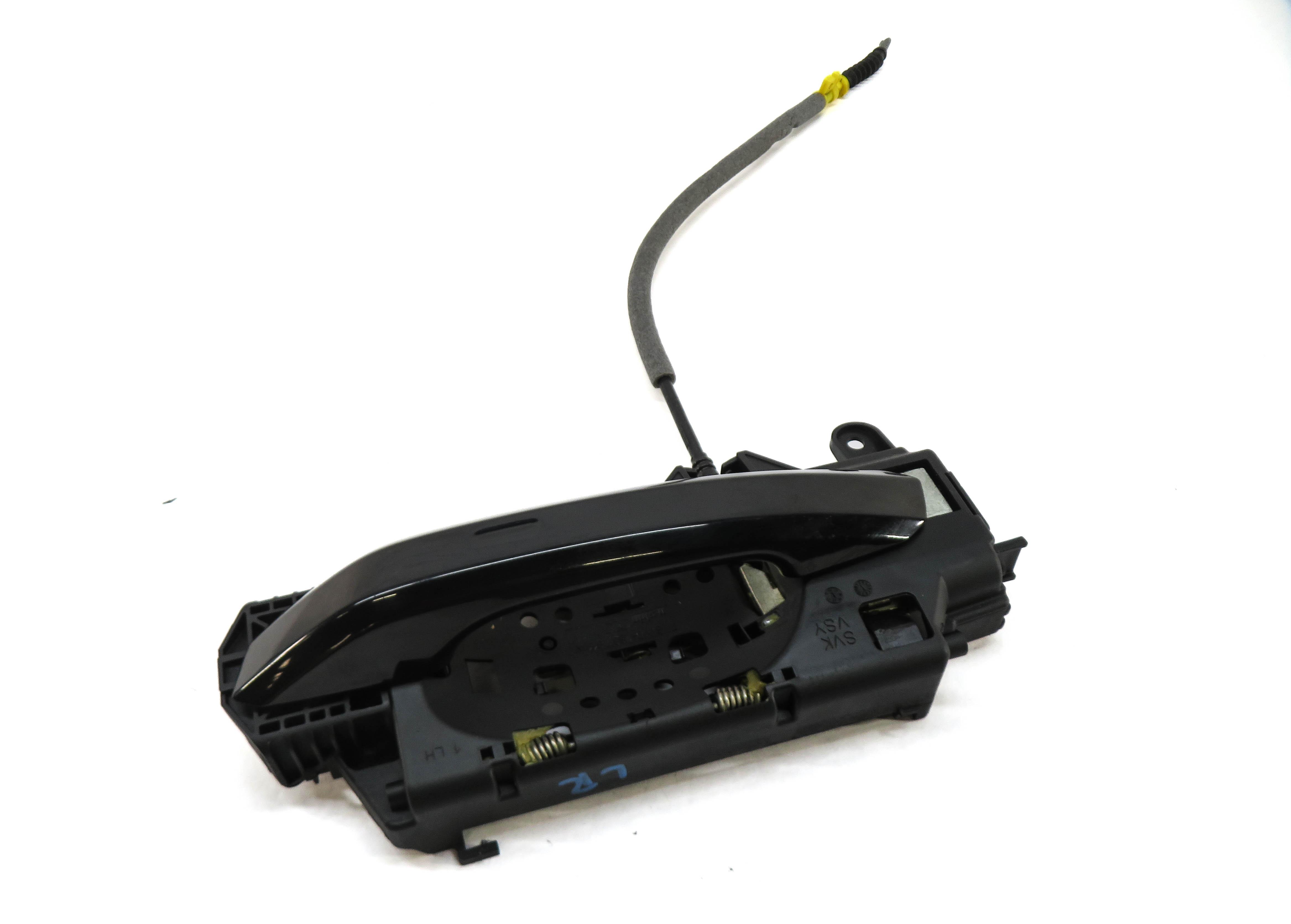 2017-2021 AUDI ALLROAD A4 A5 S5 (B9 8W F5) LEFT REAR DOOR HANDLE (BLACK A2) — exact item pictured