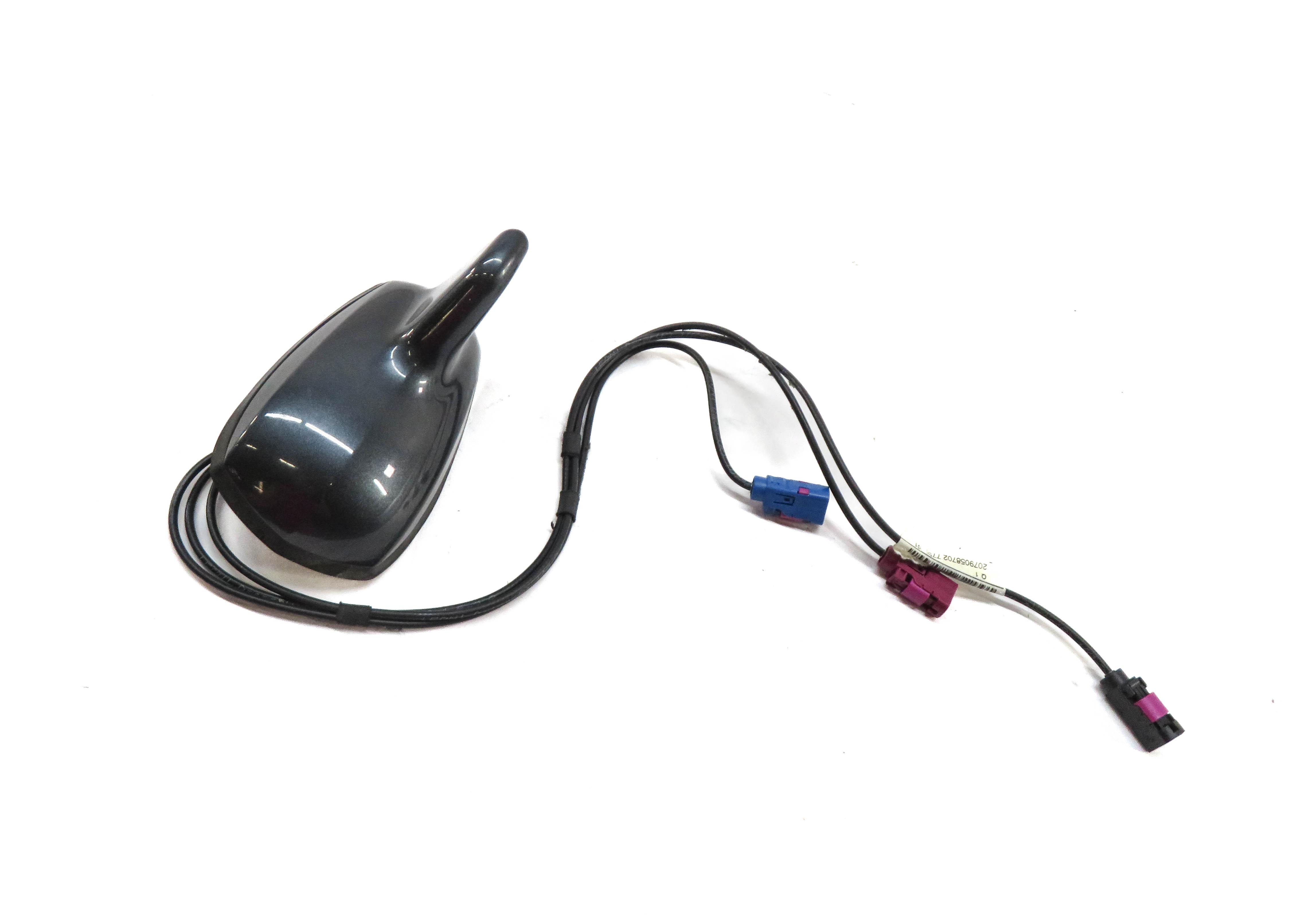 11-17 MERCEDES E CLASS (W207) CONVERTIBLE ROOF SHARK FIN ANTENNA (GRAY) — exact item pictured