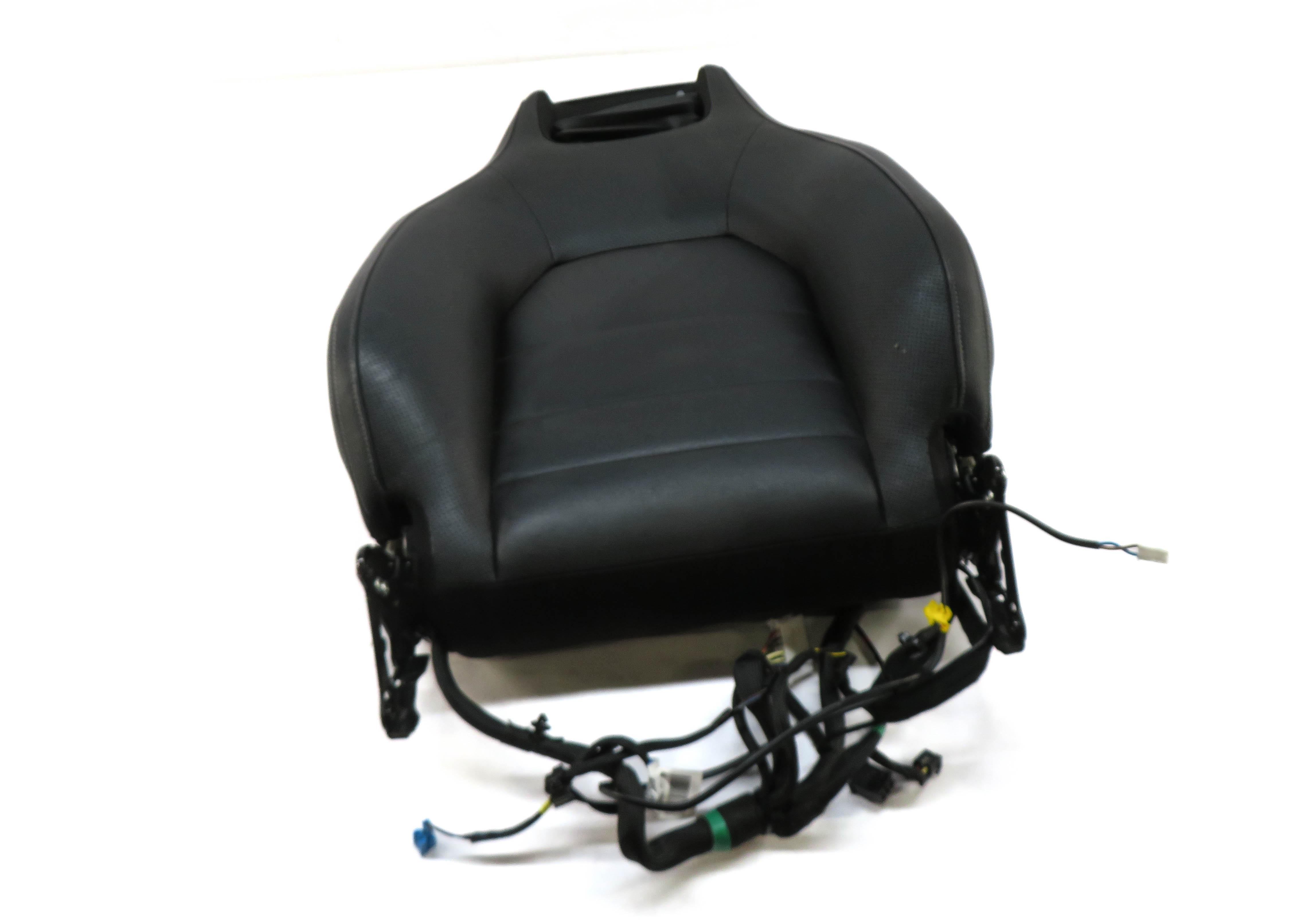 10-17 COUPE CONV E CLASS W207 PASSENGER UPPER STANDARD HEAT SEAT CUSHION BLACK — exact item pictured