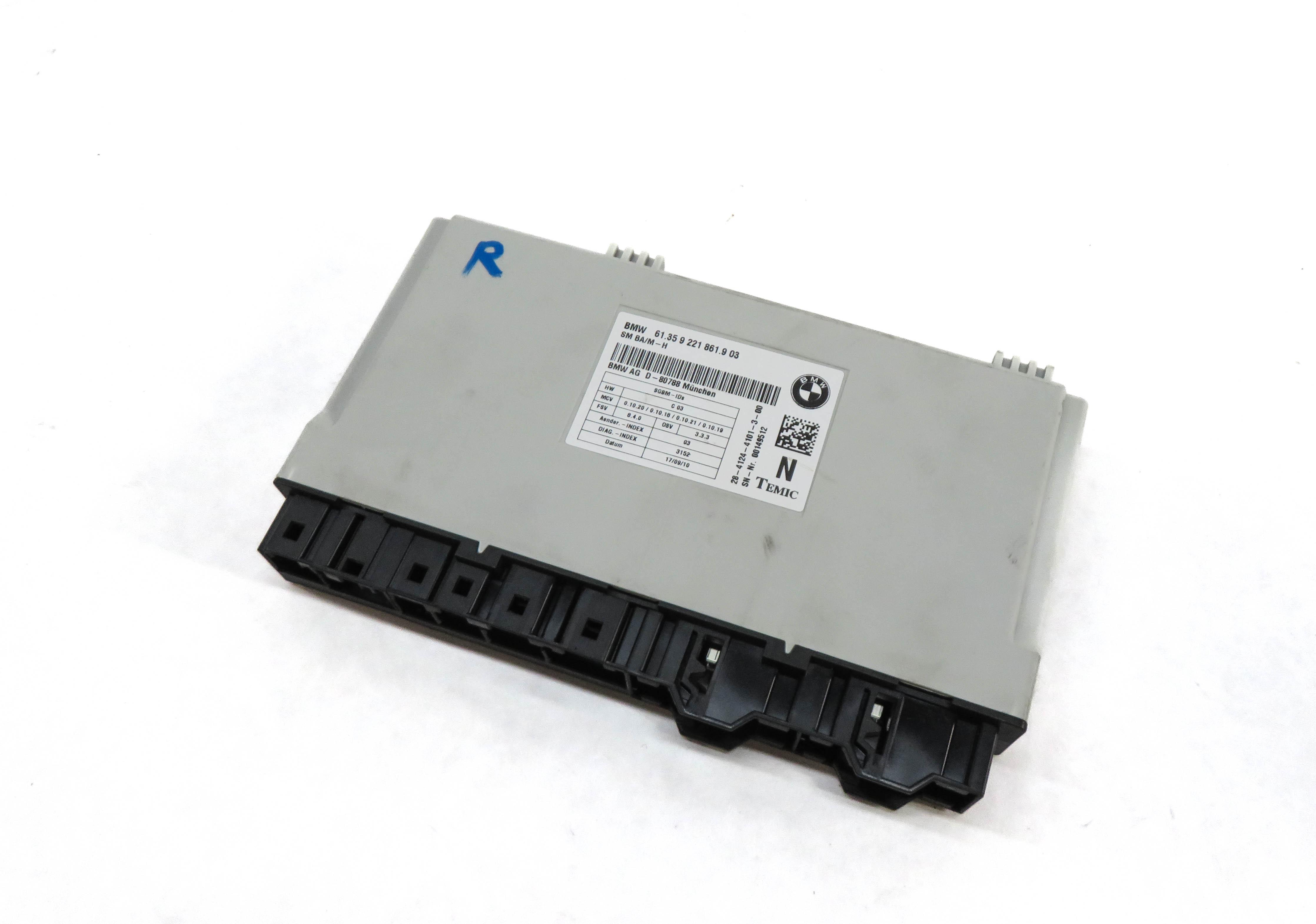 2010-2016 BMW 128i 328i 335i M3 X1 X5 X6 Z4 - FRONT MEMORY SEAT CONTROL MODULE — exact item pictured