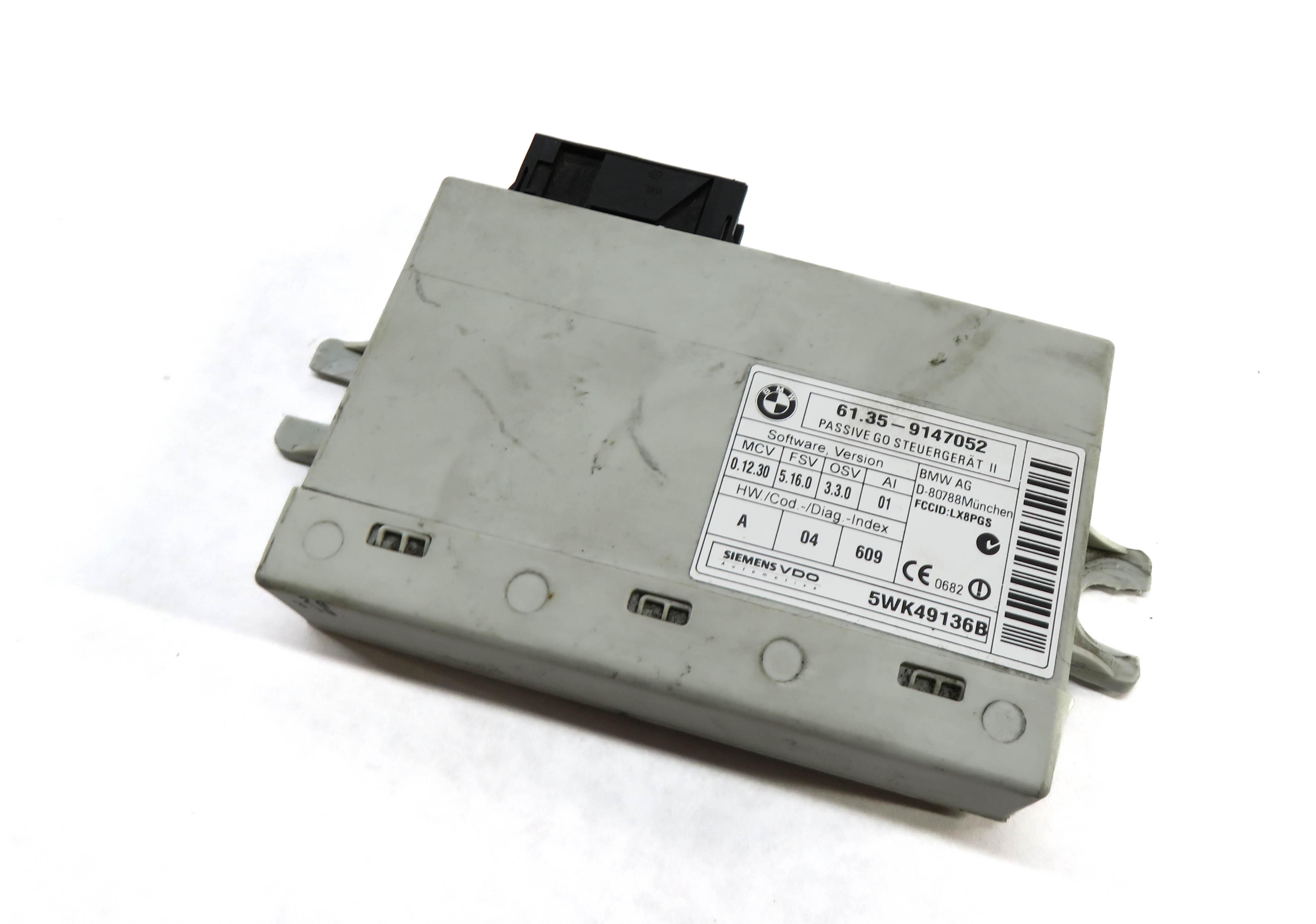 2007-2013 BMW 328i 335i M3 (E93) CONVERTIBLE PASSIVE GO KEYLESS ENTRY MODULE — exact item pictured