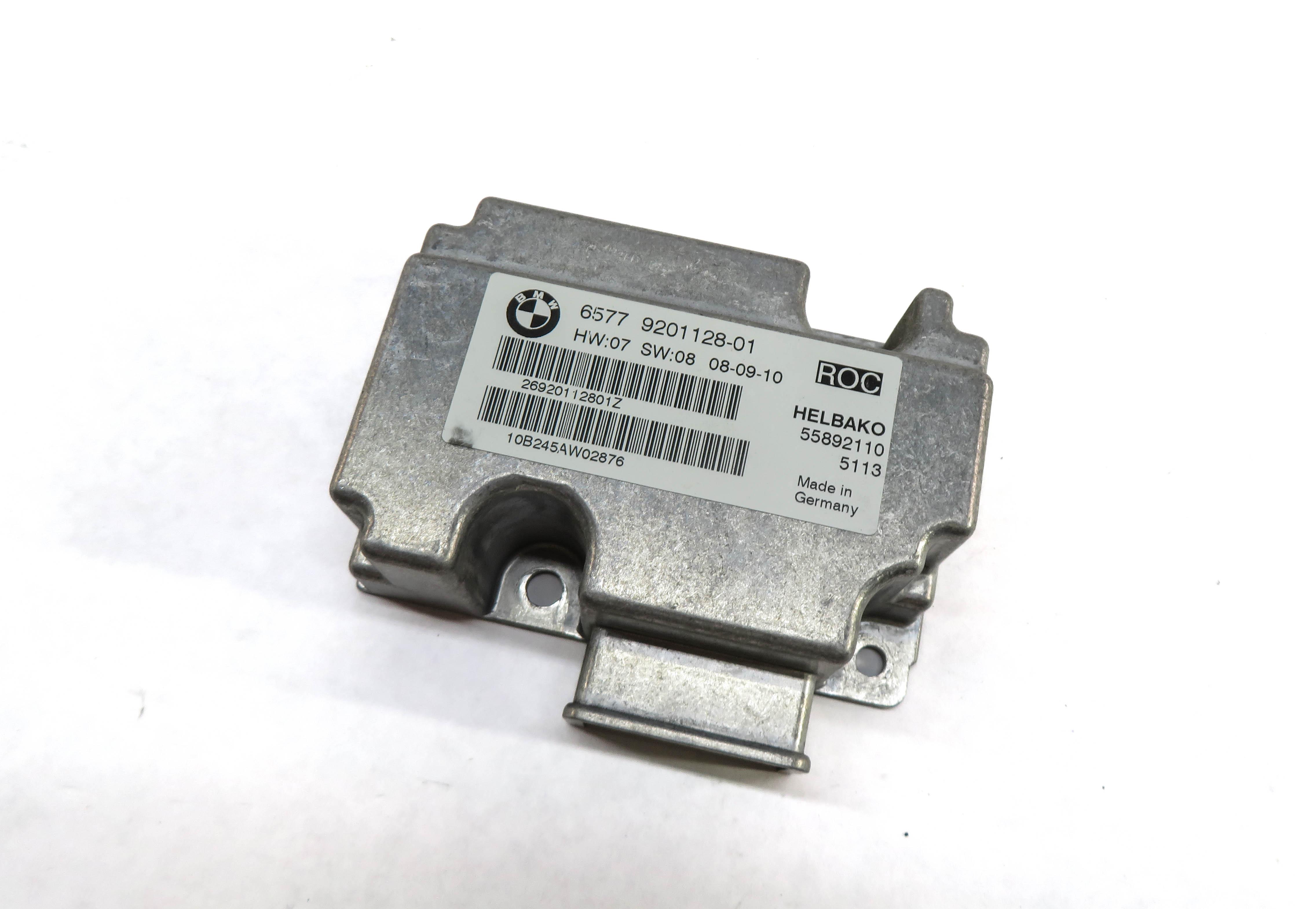 2011 BMW 335i (E93) CONVERTIBLE ROLLOVER ROLL OVER CONTROL MODULE — exact item pictured