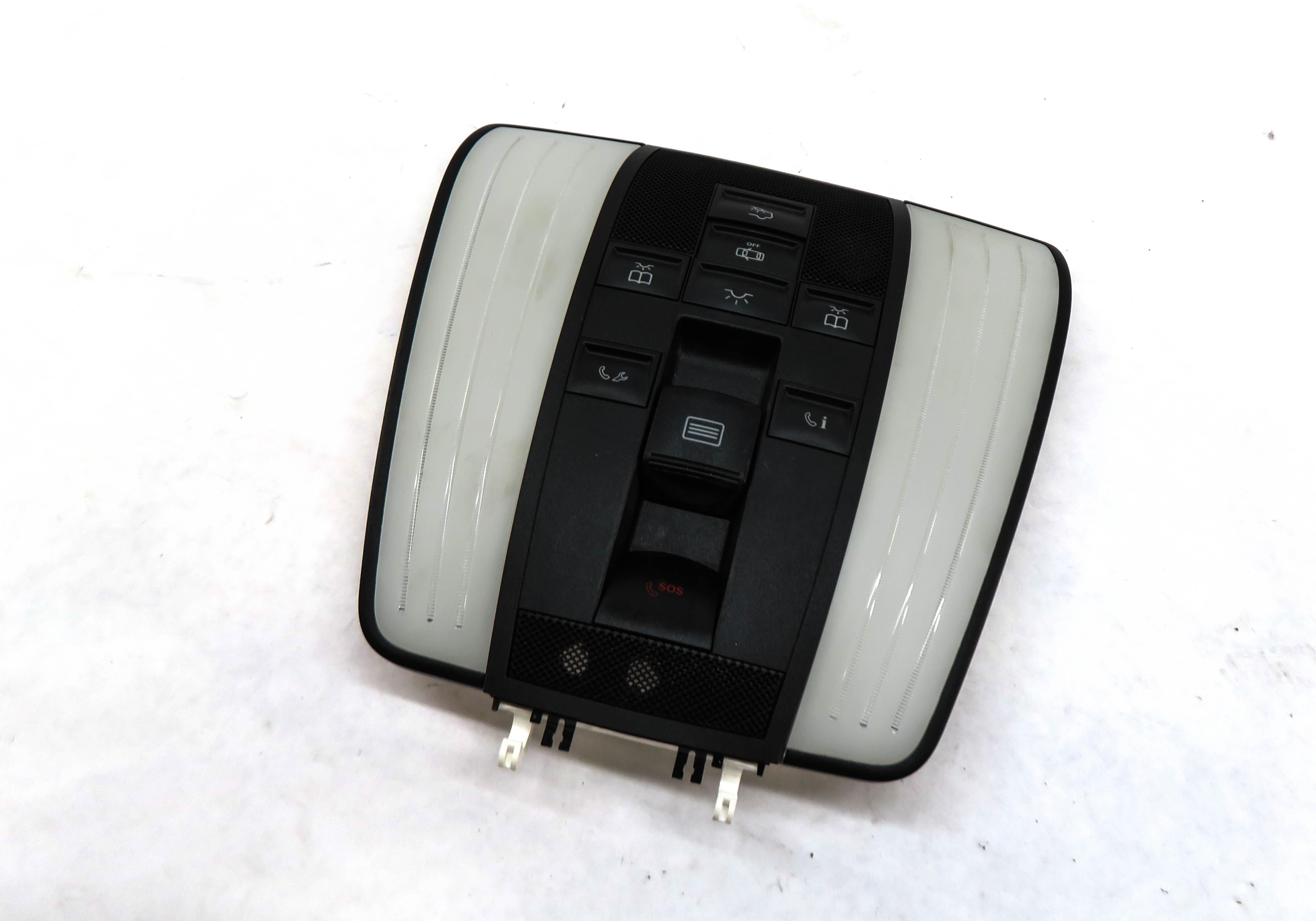 2014 MERCEDES E350 (W212) FRONT DOMELIGHT MAP READING COURTESY LIGHT LAMP BLACK — exact item pictured