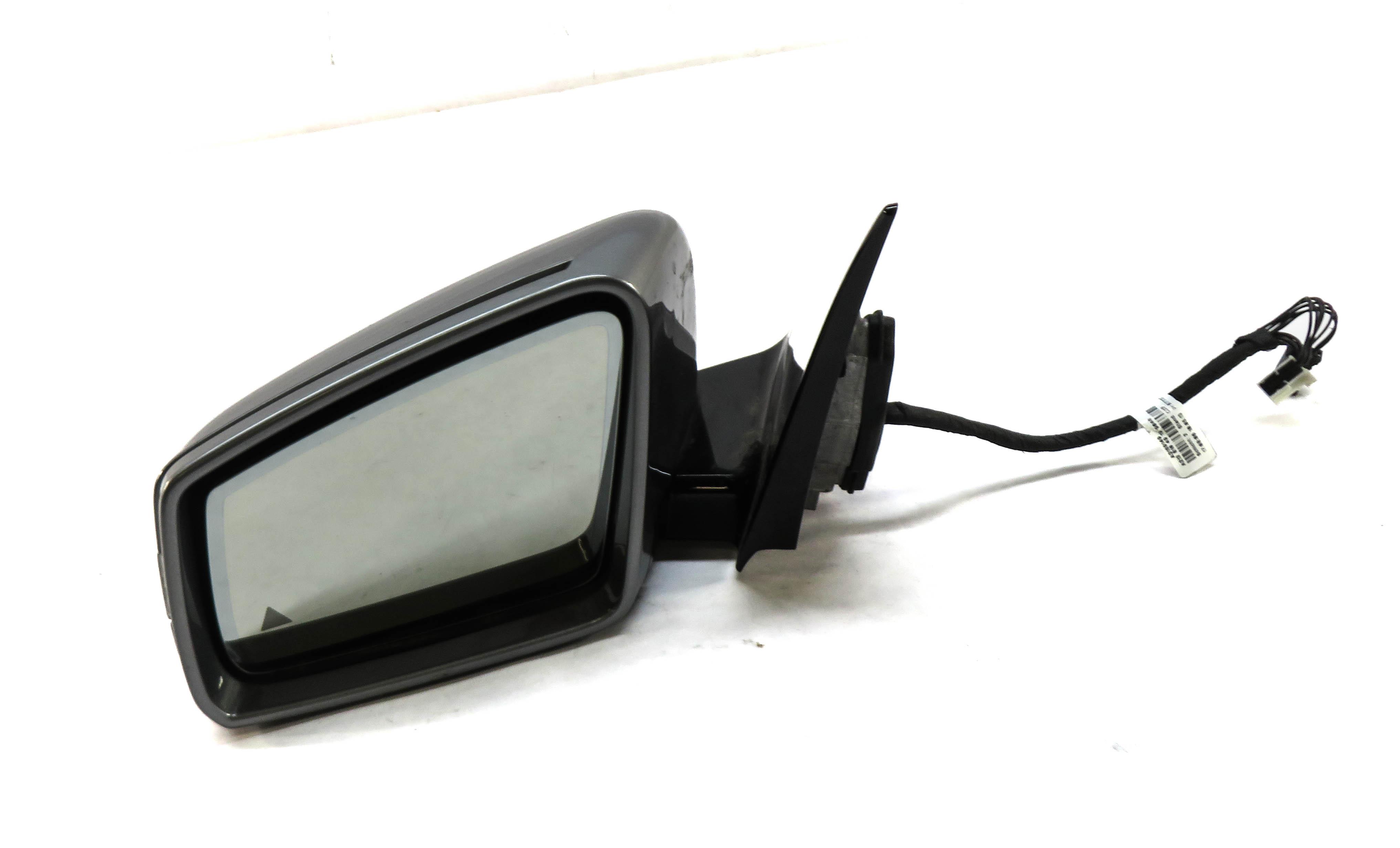 11-14 MERCEDES E300 E350 E550 (W212) LEFT AUTODIM BLIND SPOT DOOR MIRROR SILVER — exact item pictured