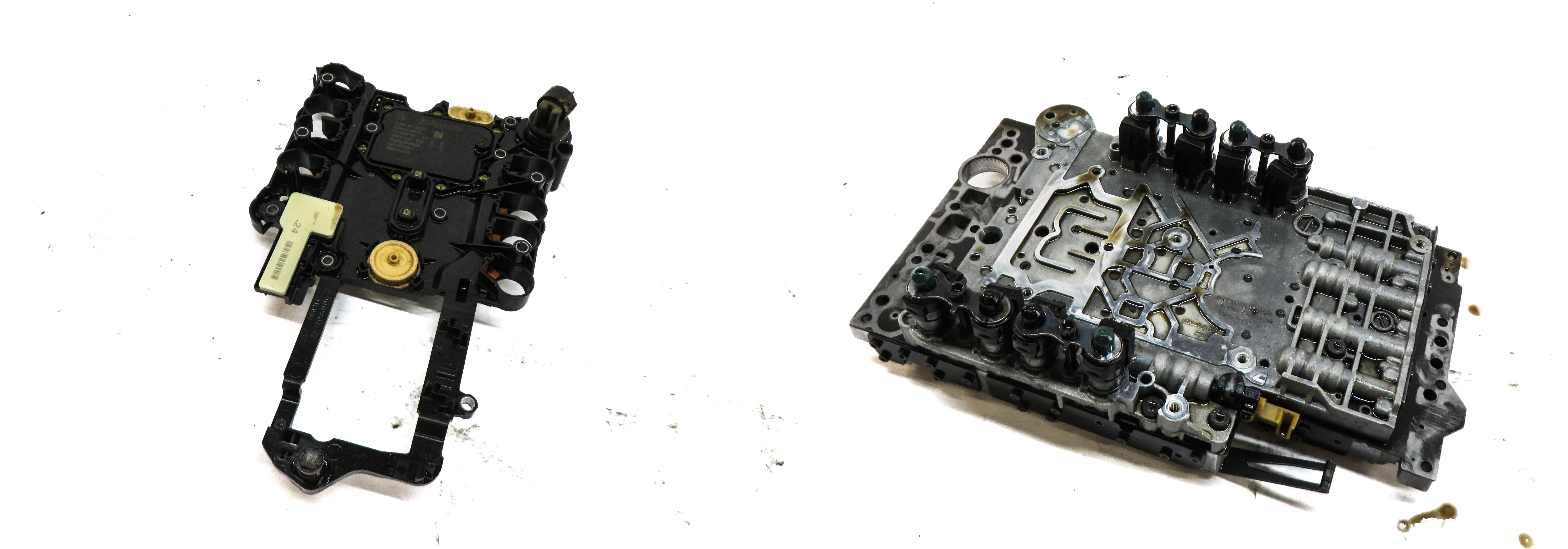 14-16 MERCEDES E-CLASS (W207 W212) RWD 722.9 TRANSMISSION VALVE BODY CONDUCTOR — exact item pictured