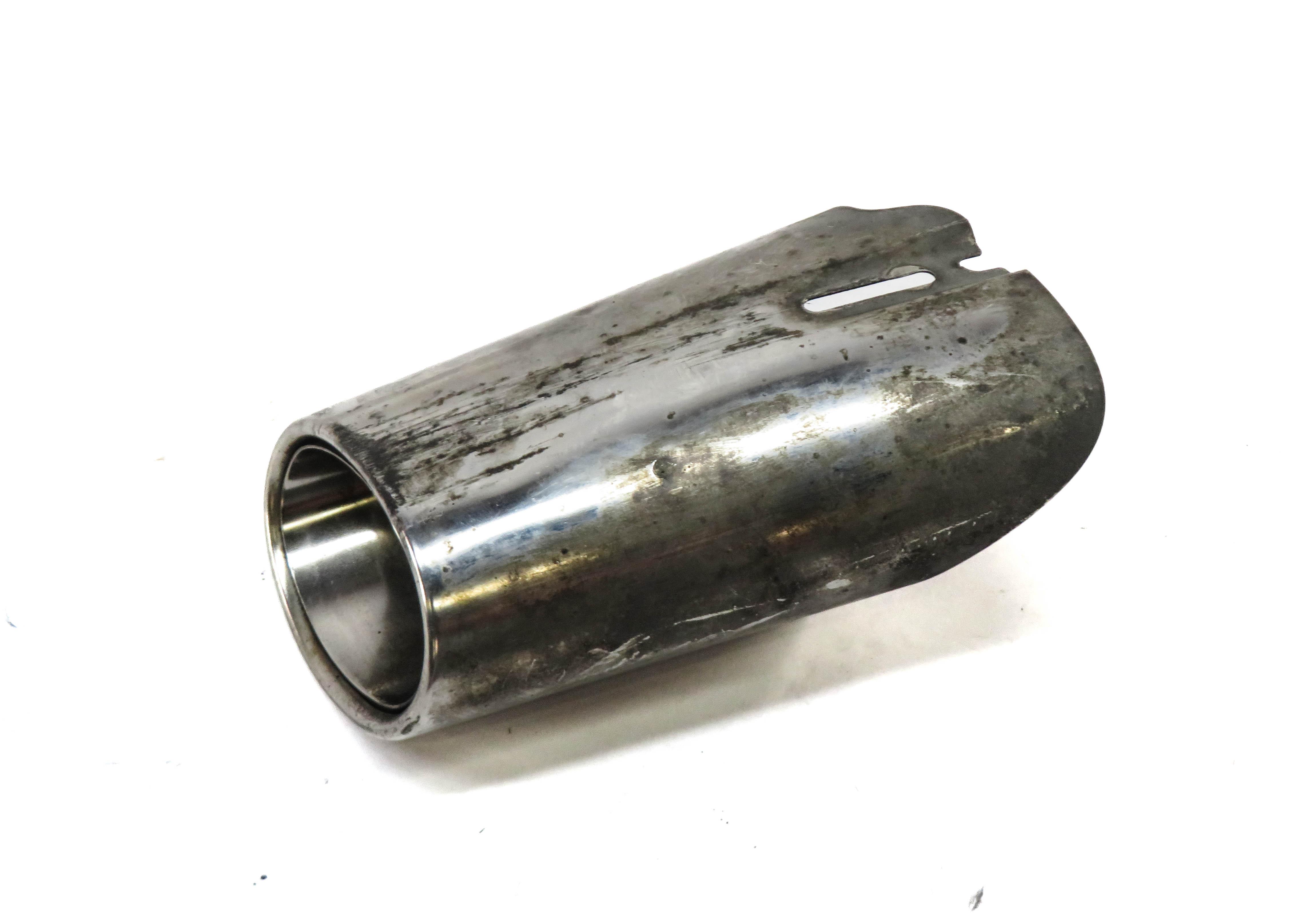 2012-2014 MERCEDES BENZ C250 (W204) REAR MUFFLER PIPE EXHAUST TIP TRIM — exact item pictured