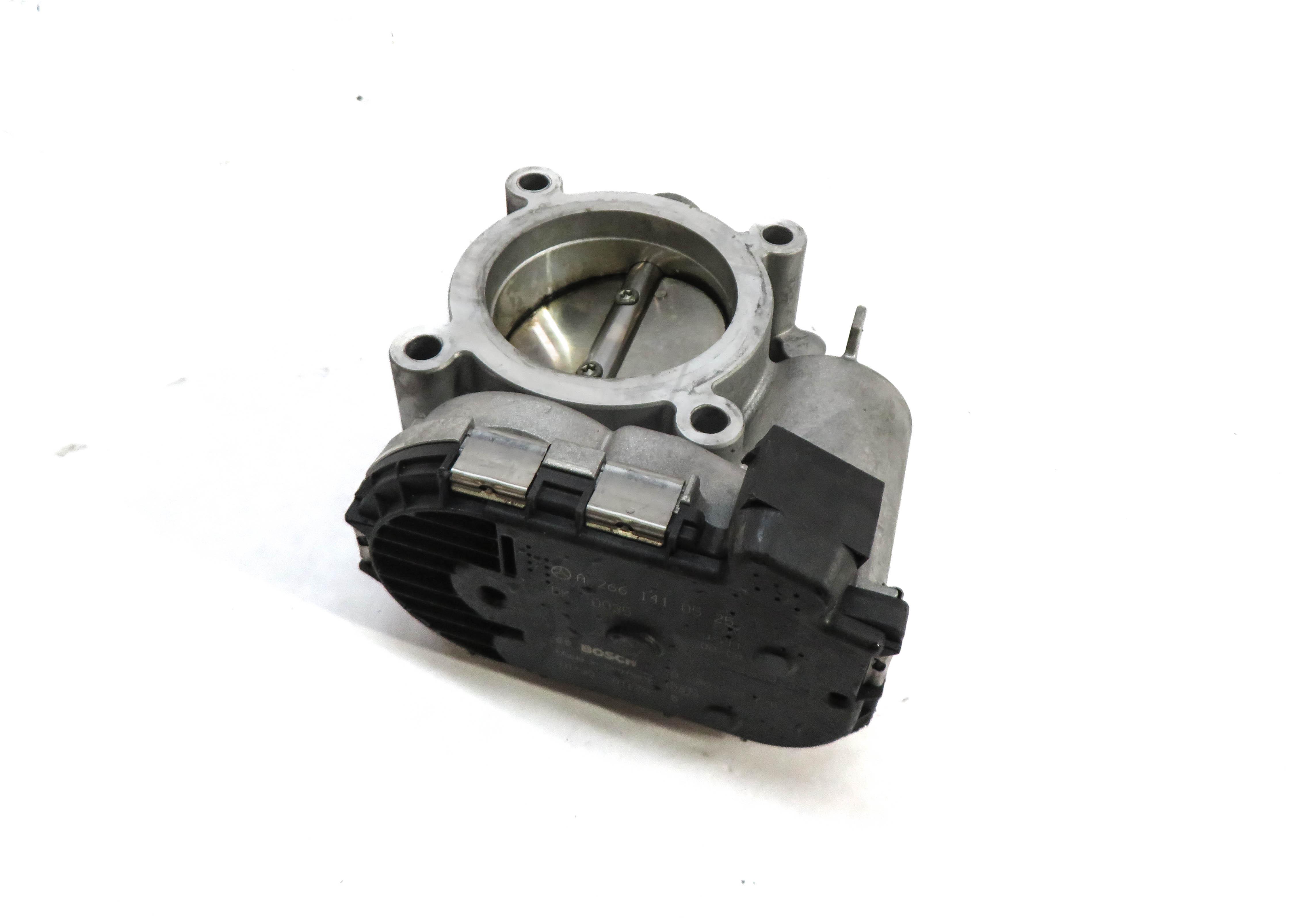 06-15 MERCEDES B200 C250 SLK250 (R172 W204 W245) 1.8L TURBO ENGINE THROTTLE BODY — exact item pictured