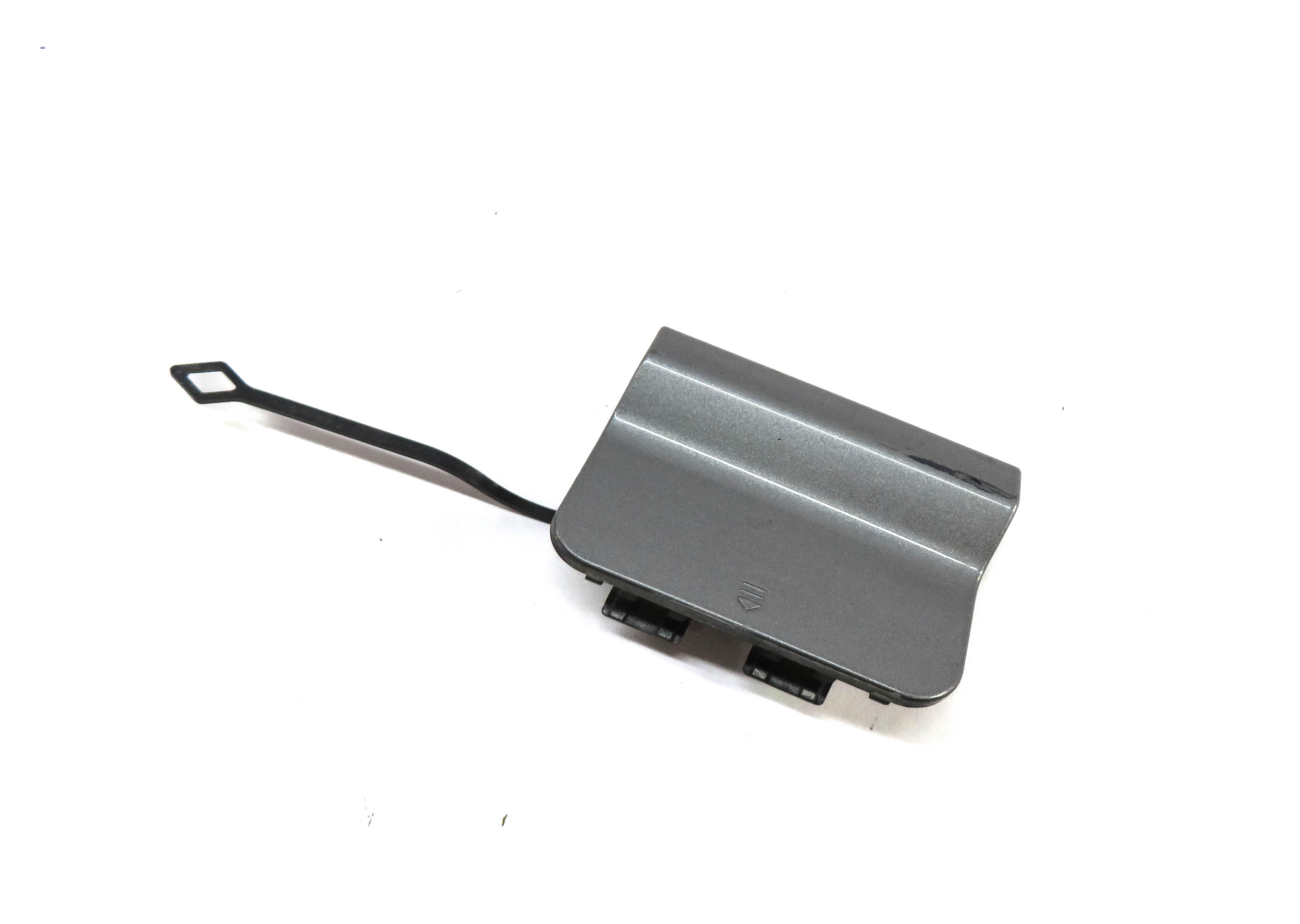 2012 MERCEDES C250 (W204) REAR TOWING EYE TOW HOOK COVER TRIM (PALLADIUM SILVER) — exact item pictured