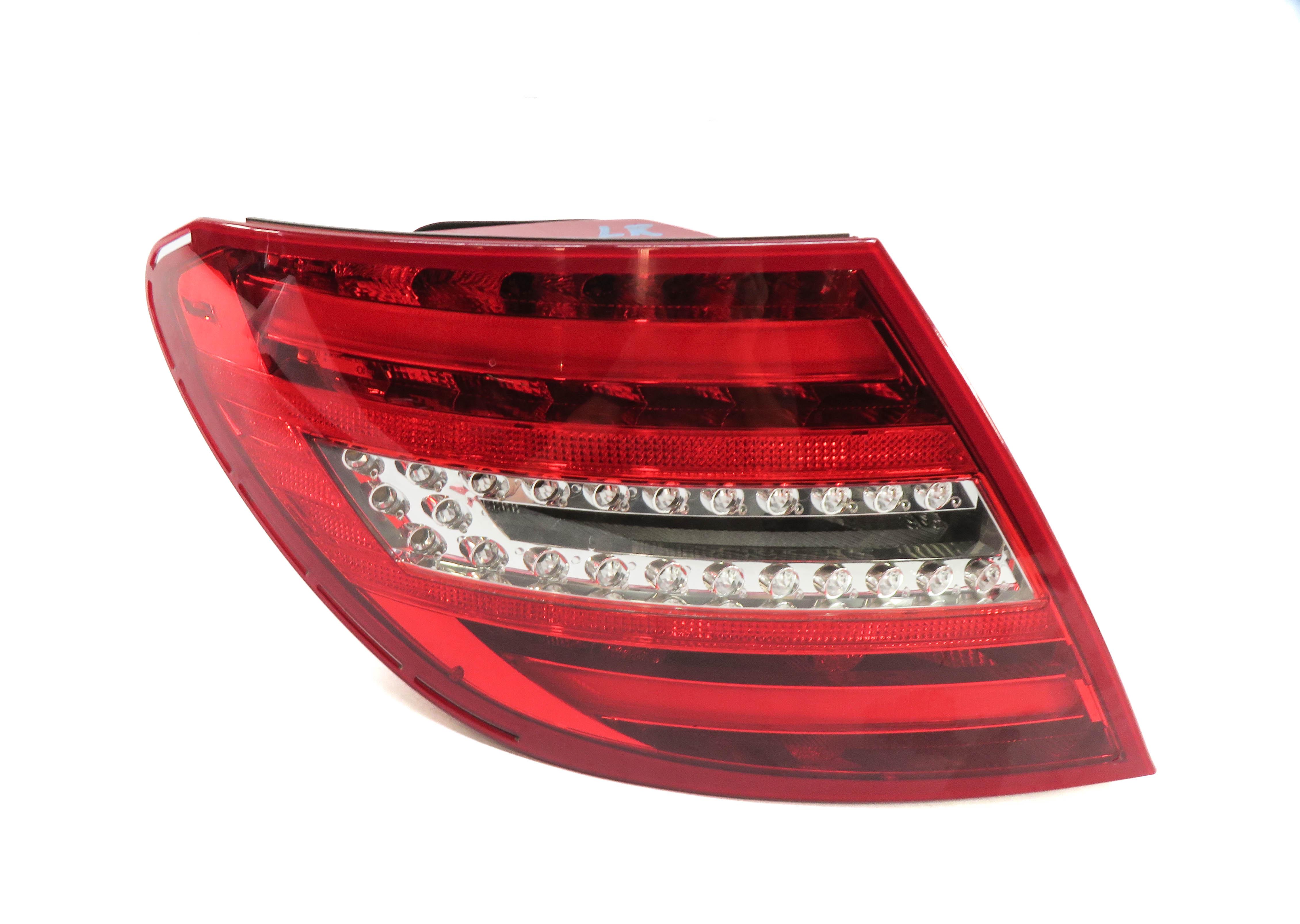 2012-2015 MERCEDES C-CLASS (W204) LEFT DRIVER REAR TAILLIGHT BRAKE LIGHT LAMP — exact item pictured