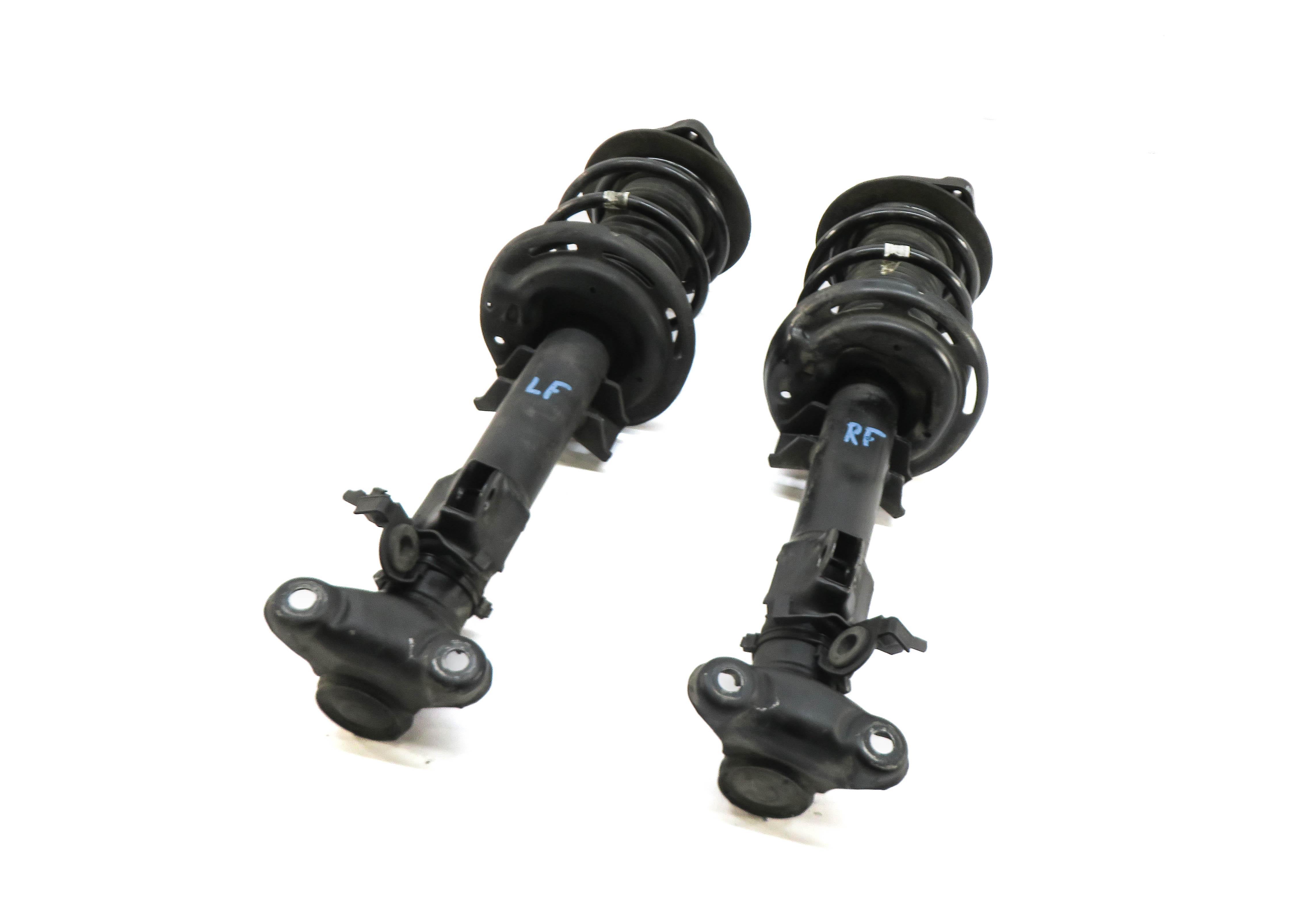 08-15 MERCEDES C250 C300 C350 (W204) RWD FRONT SPORT SUSPENSION SHOCK STRUT SET — exact item pictured