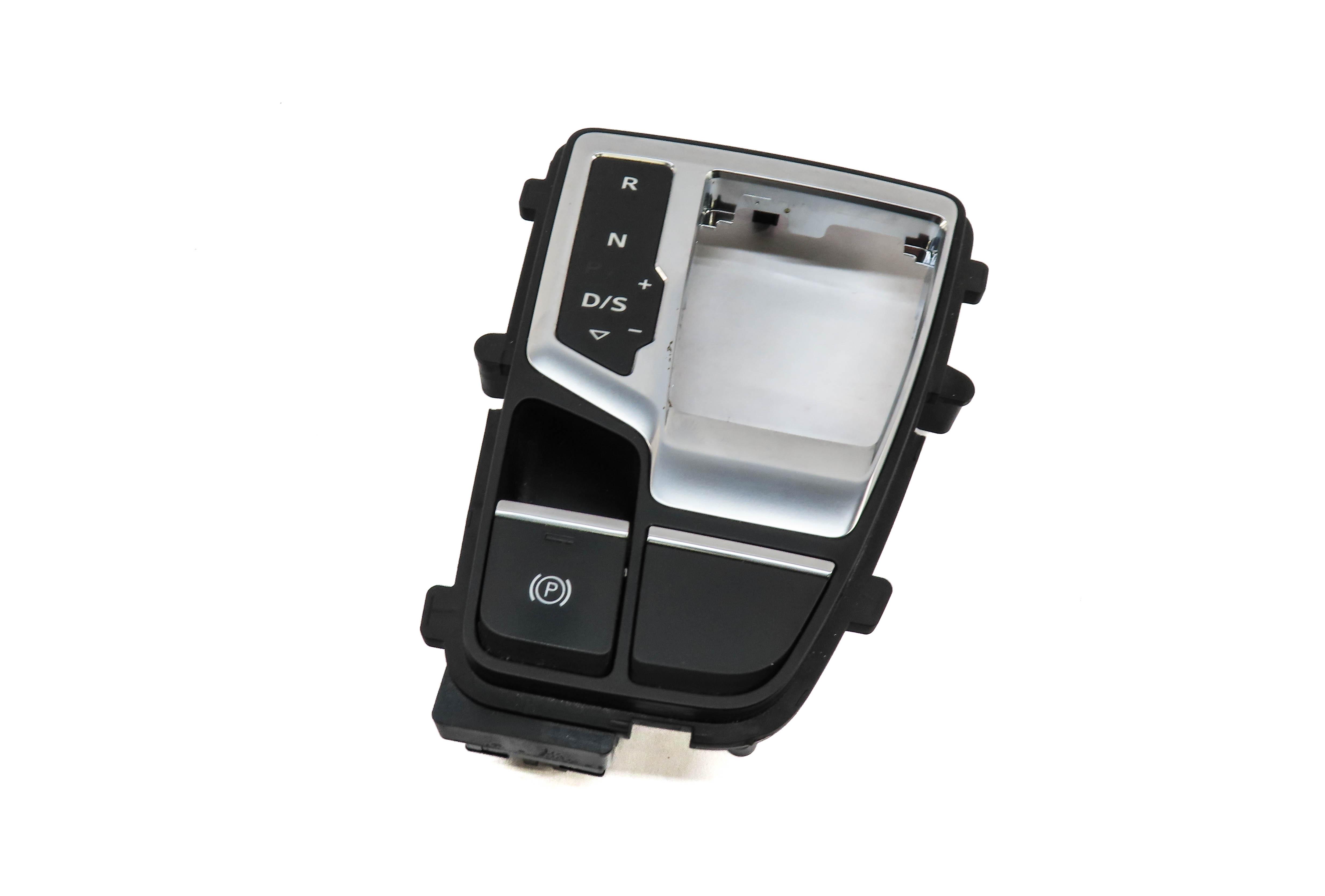 2020 AUDI Q5 (FY 80A) TRANSMISSION GEAR SHIFTER INDICATOR TRIM w/ BRAKE SWITCH — exact item pictured