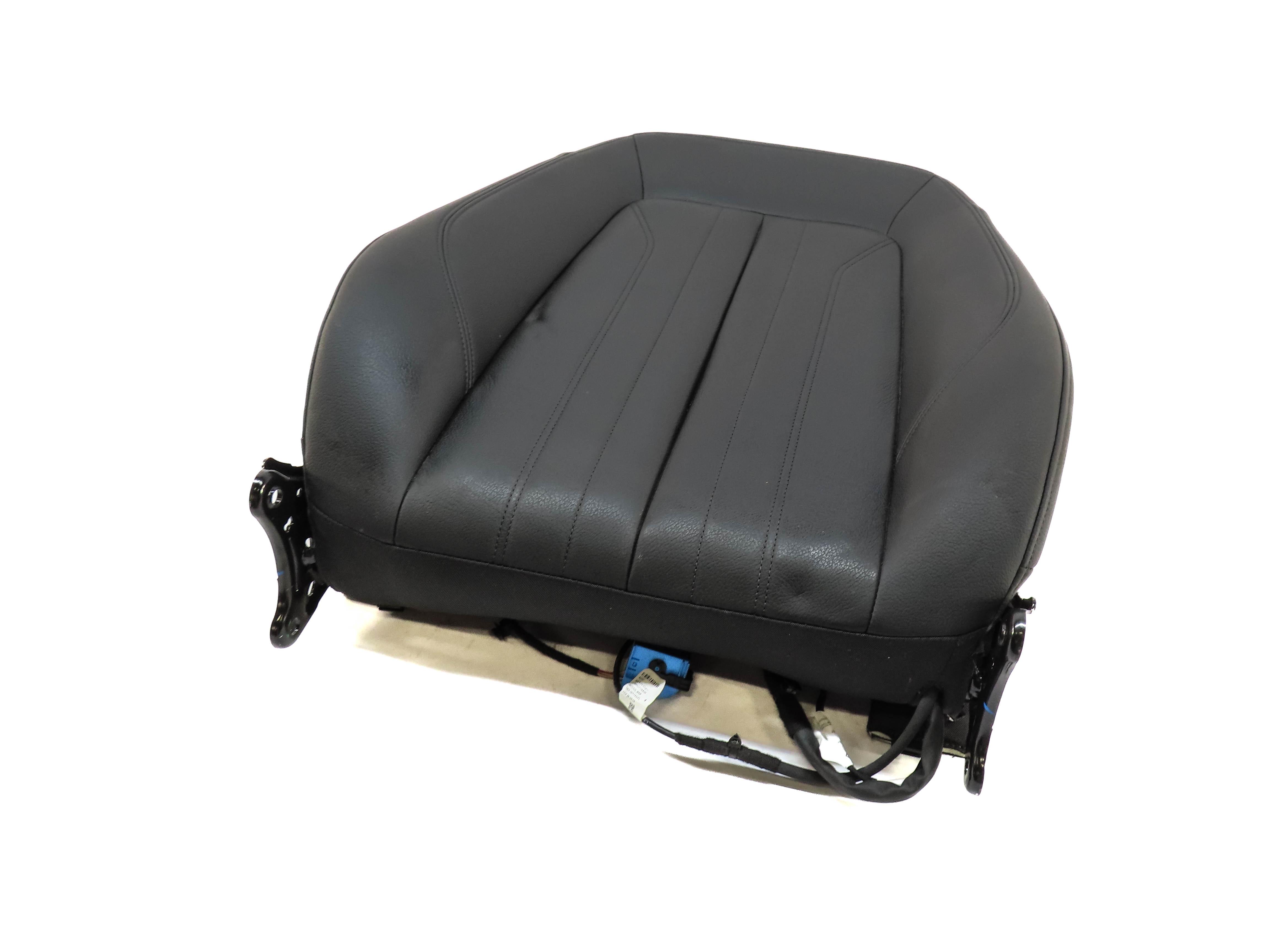 2020 AUDI Q5 (FY 80A) FRONT LEFT DRIVER UPPER TOP HEATED SEAT CUSHION (BLACK) — exact item pictured