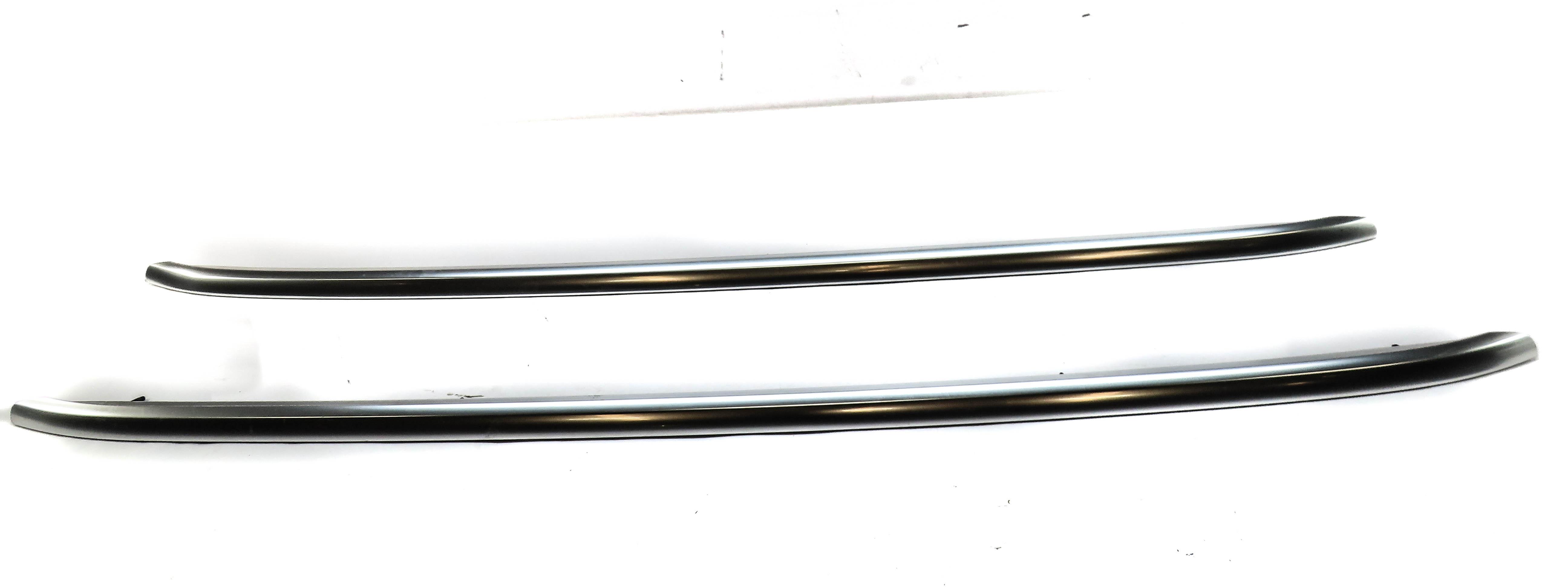 2020 AUDI Q5 (FY 80A) LEFT & RIGHT ROOF RACK RAIL SET-2 (CHROME) — exact item pictured