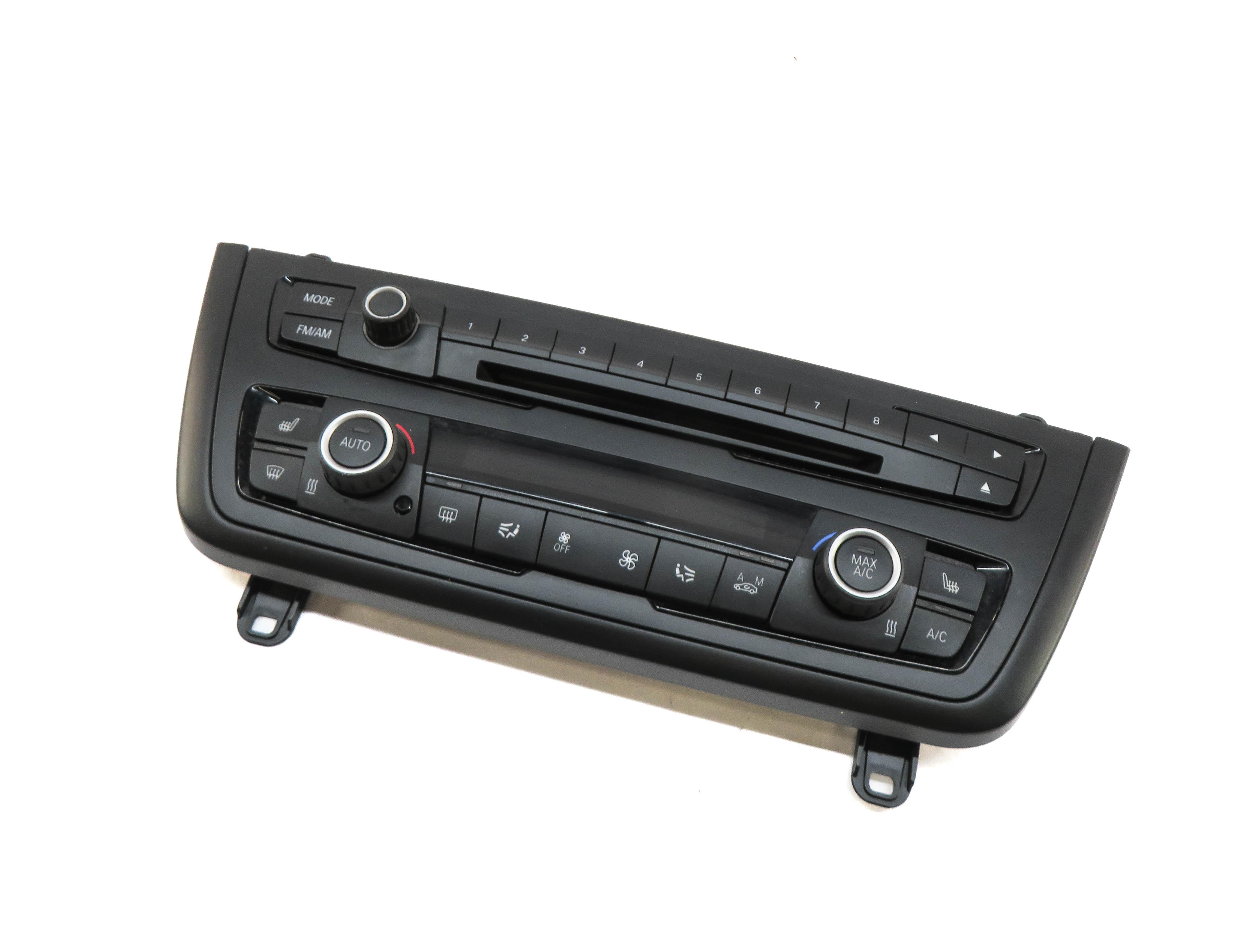 12-14 BMW 3 4 (F30 F32) FRONT TEMPERATURE A/C HEATER HEATED SEAT CLIMATE CONTROL — exact item pictured