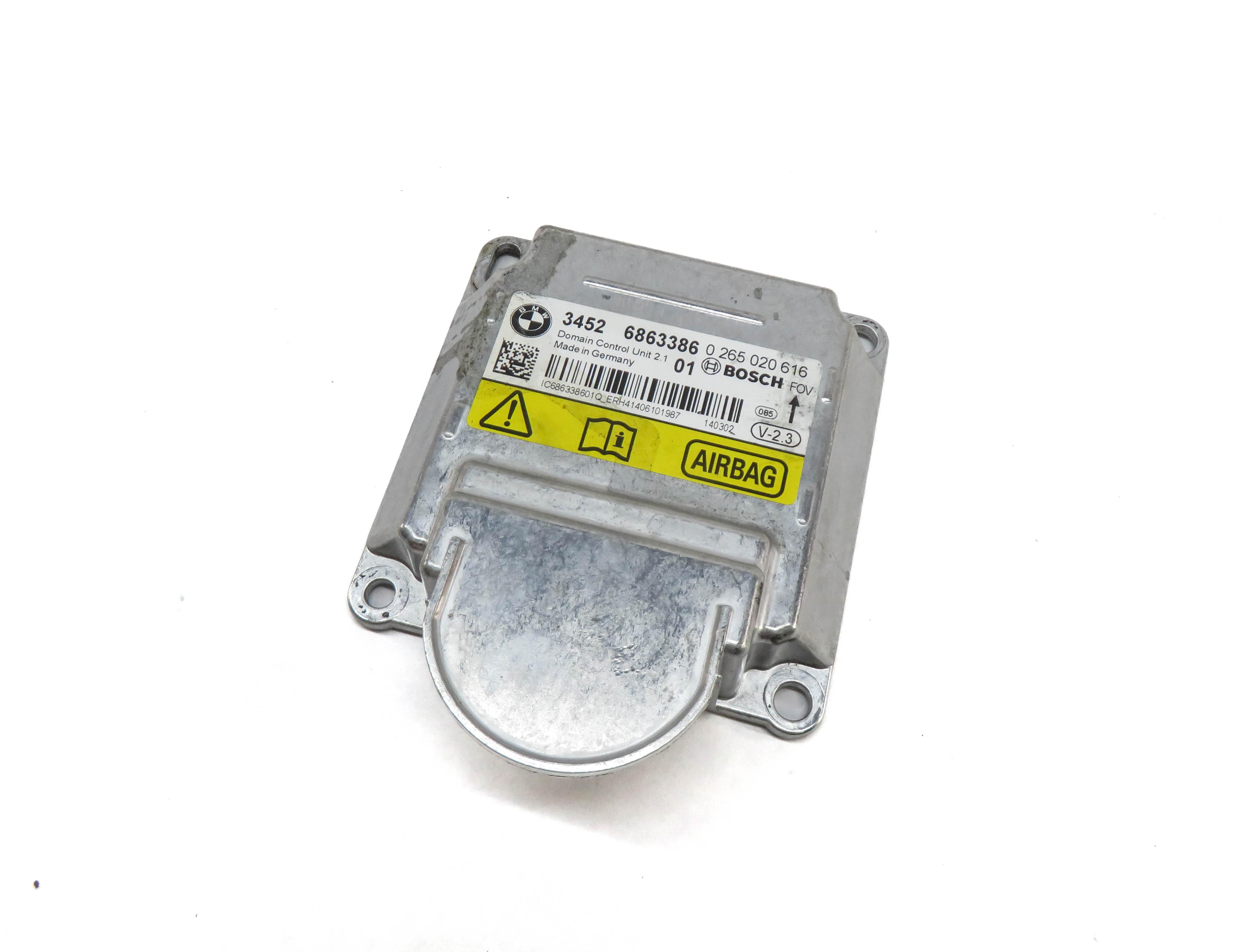 12-21 BMW 2 3 4 5 6 7 X3 X4 X5 X6 (F22 F30 F32 F10 F15 F16 F85) SRS BAG MODULE — exact item pictured